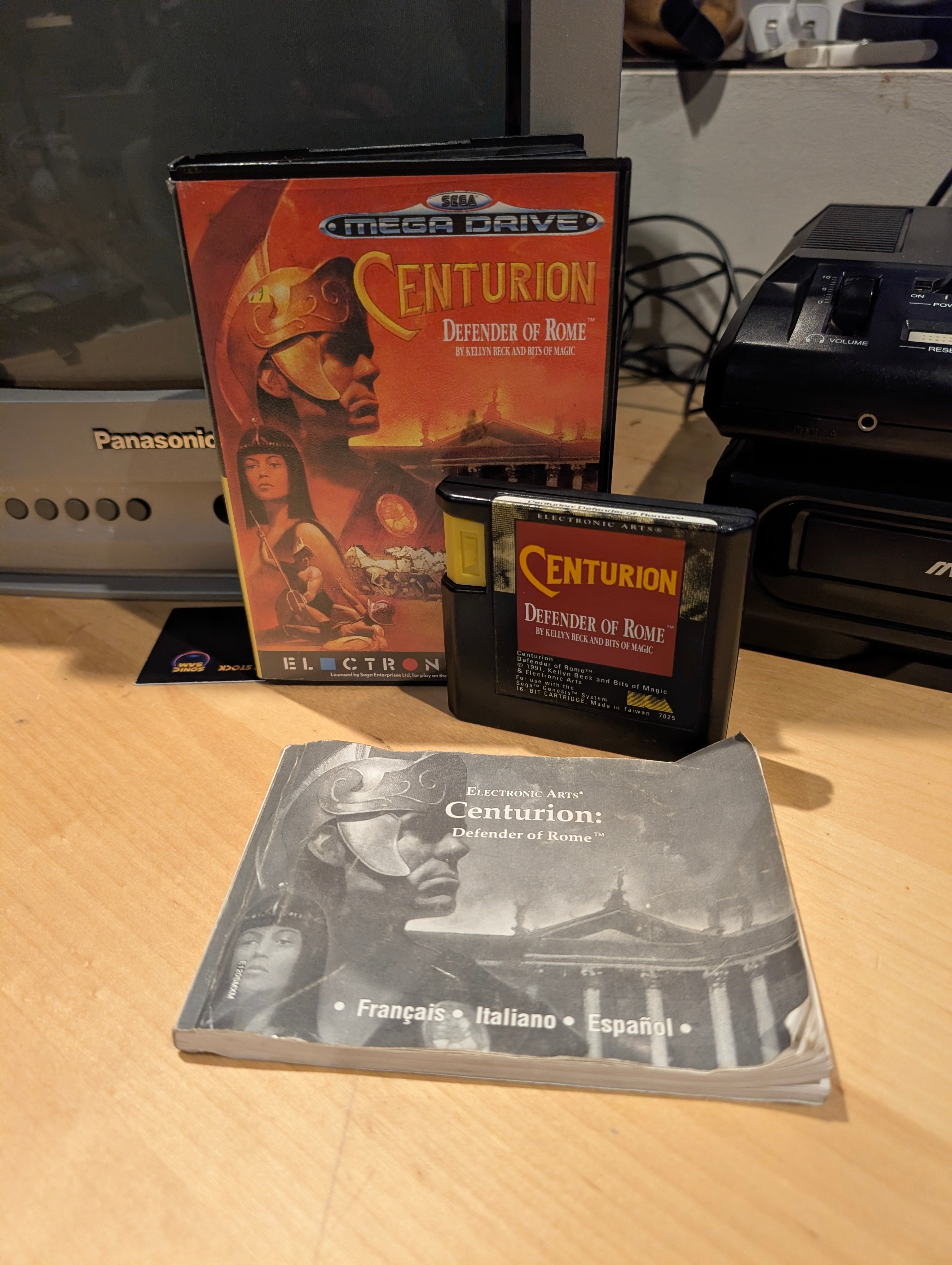 Centurion: Defender of Rome - Sega Mega Drive - CIB - Tested & Working