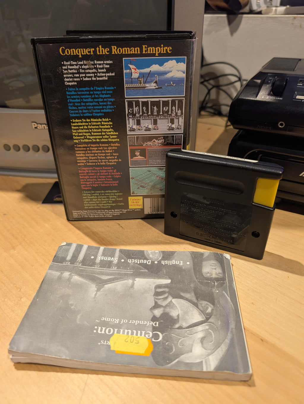 Centurion: Defender of Rome - Sega Mega Drive - CIB - Tested & Working