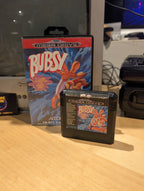 Bubsy - Sega Mega Drive - Boxed No Manual - Tested & Working
