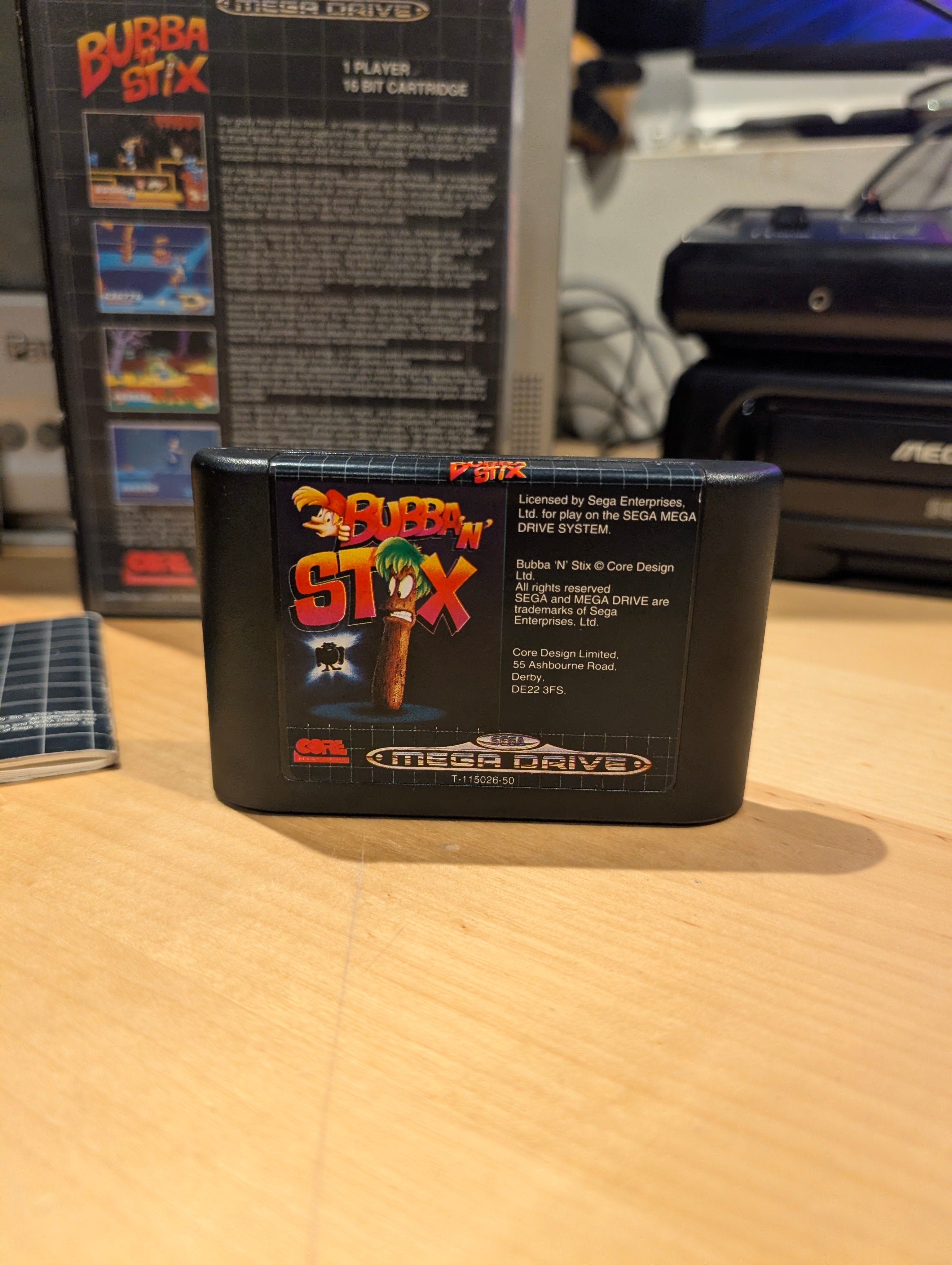 Bubba 'n' Stix - Sega Mega Drive - CIB - Tested & Working
