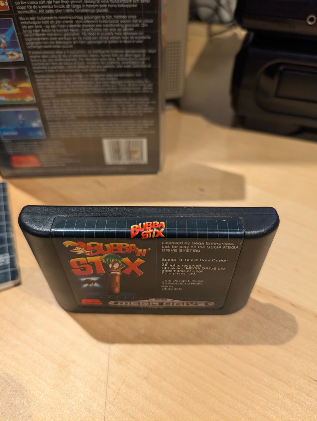 Bubba 'n' Stix - Sega Mega Drive - CIB - Tested & Working