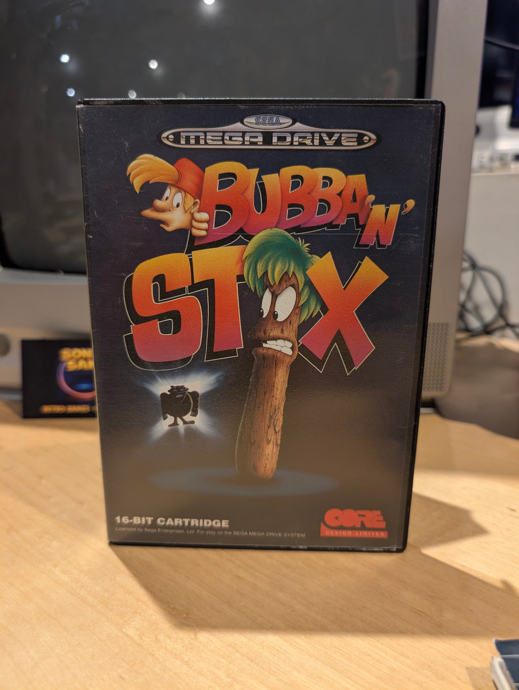 Bubba 'n' Stix - Sega Mega Drive - CIB - Tested & Working