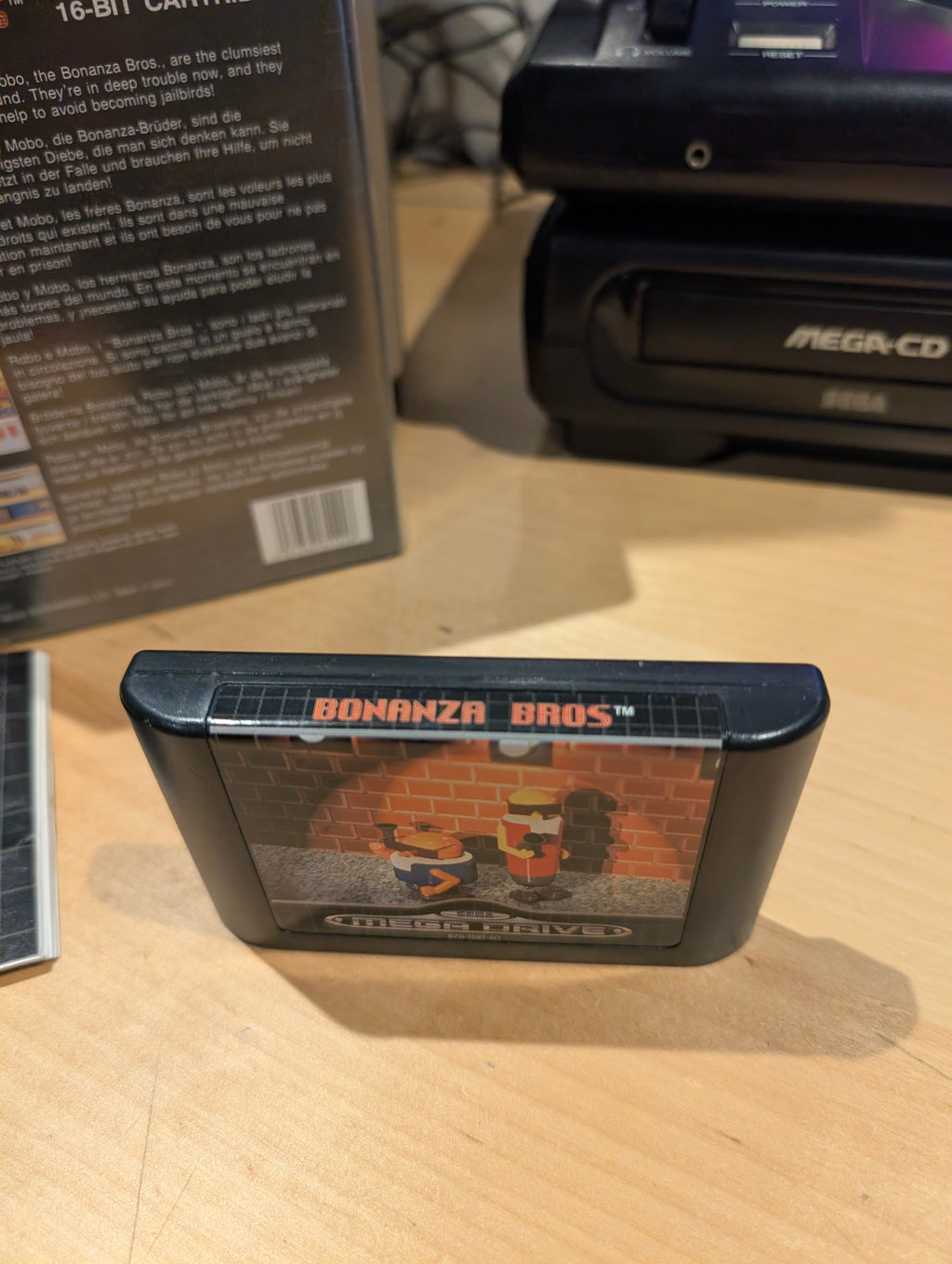 Bonanza Bros. - Sega Mega Drive - CIB - Tested & Working