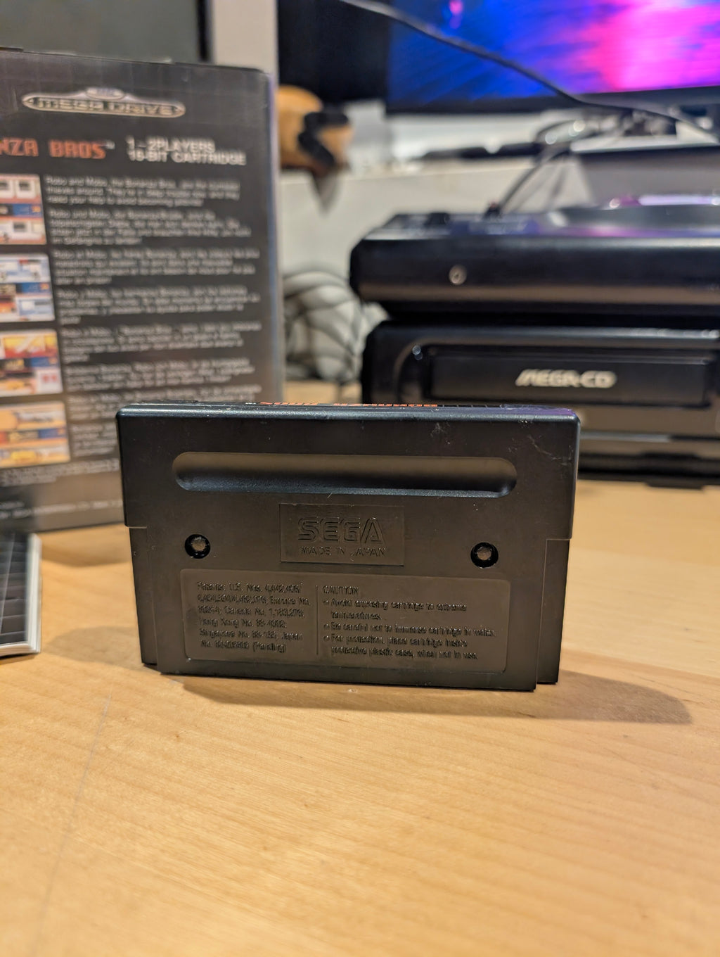 Bonanza Bros. - Sega Mega Drive - CIB - Tested & Working