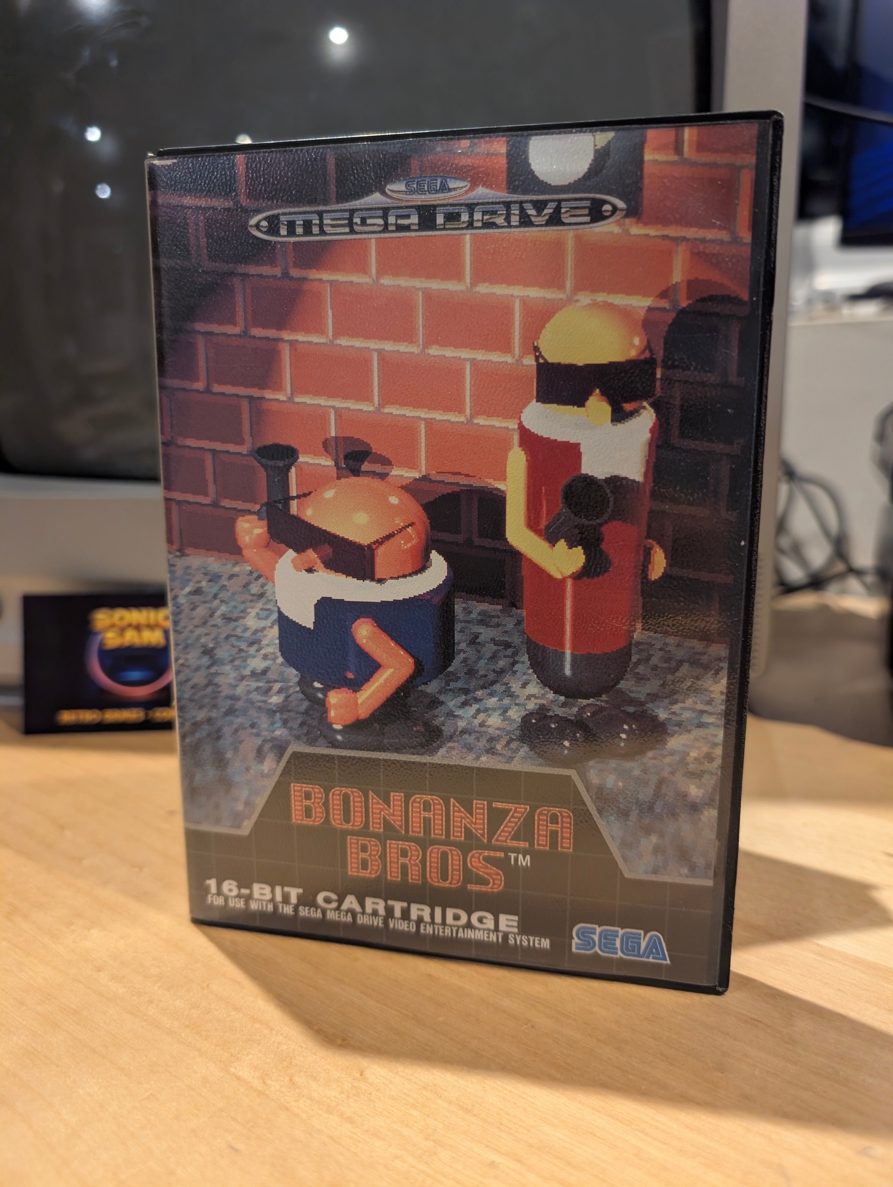 Bonanza Bros. - Sega Mega Drive - CIB - Tested & Working