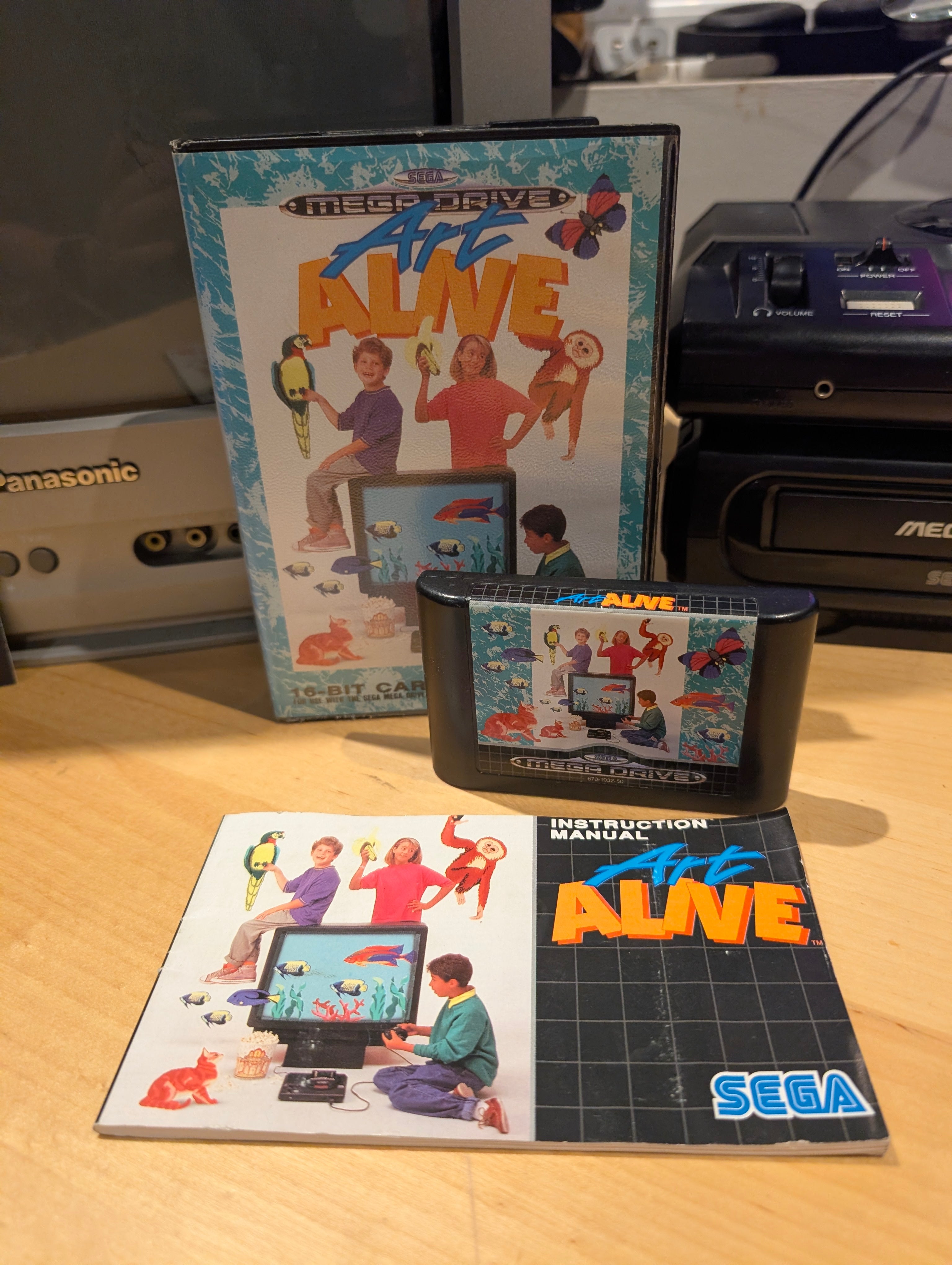 Alive! - Sega Mega Drive - CIB - Tested & Working