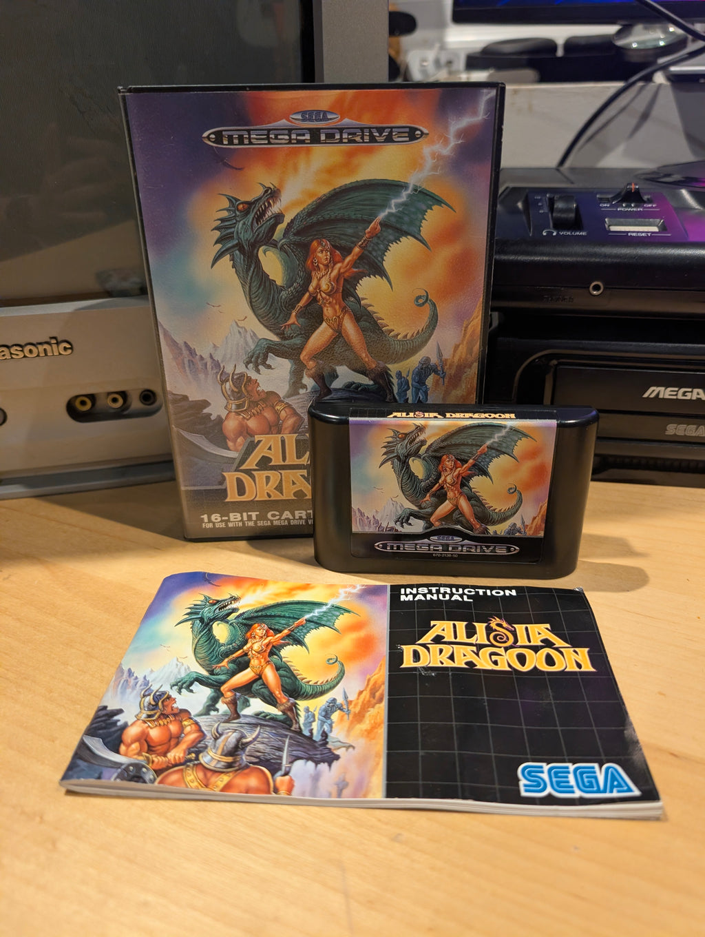 Alisia Dragoon - Sega Mega Drive - CIB - VGC - Tested & Working
