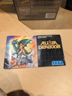 Alisia Dragoon - Sega Mega Drive - CIB - VGC - Tested & Working