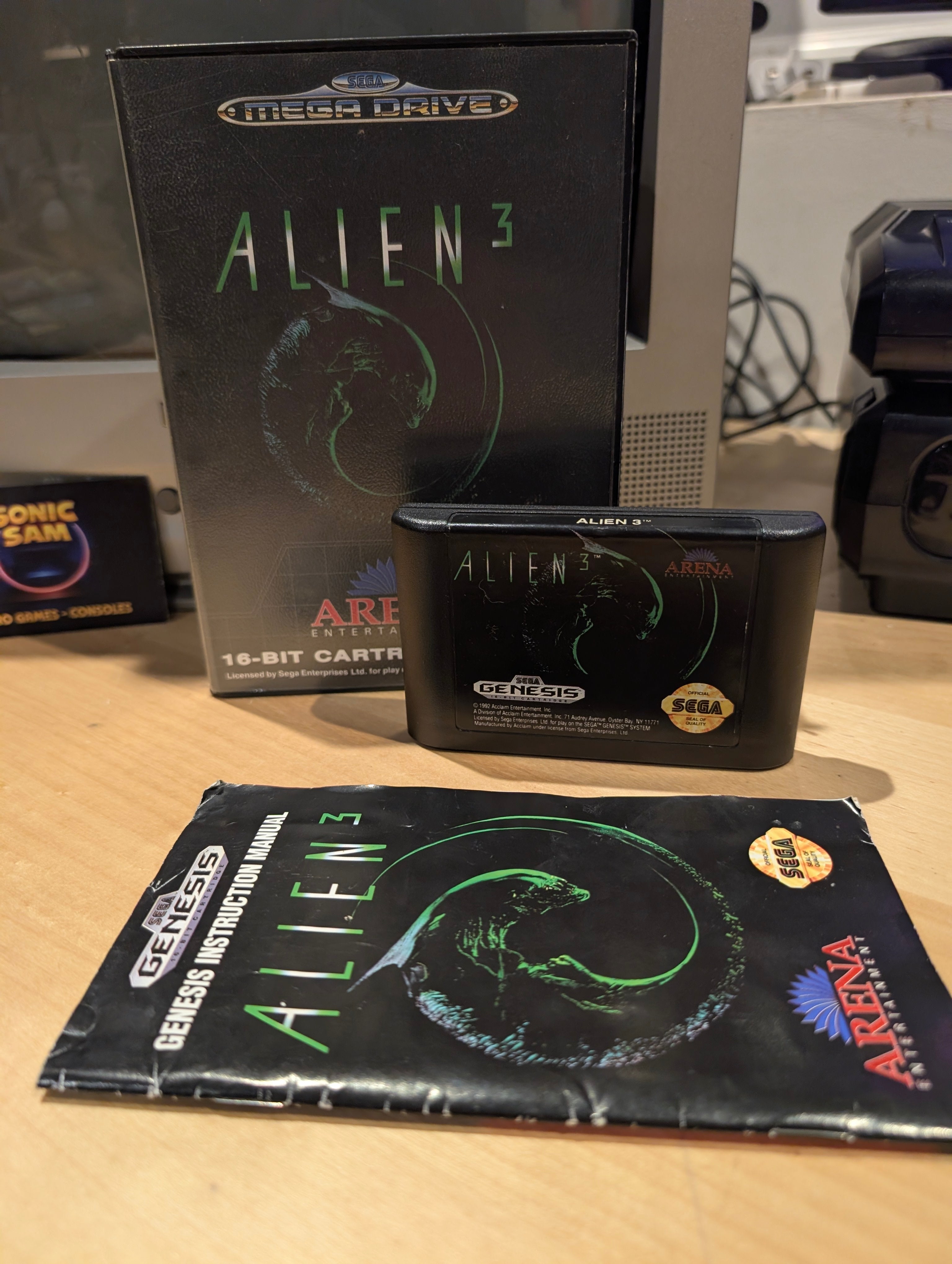 Alien 3 - Sega Mega Drive - CIB - Tested & Working