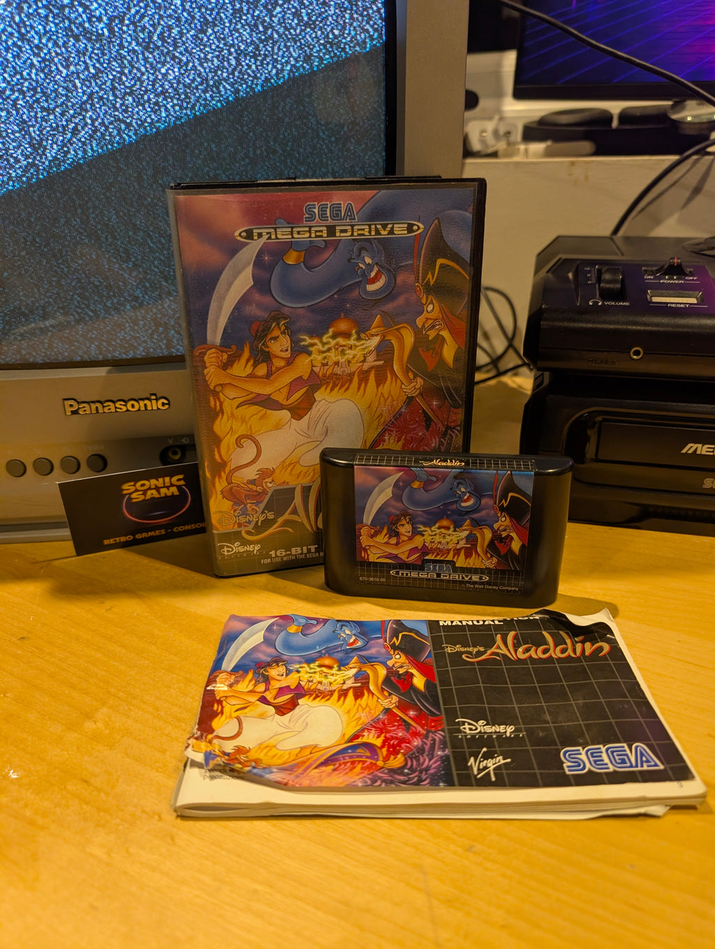 Aladdin - Sega Mega Drive - CIB - Tested & Working