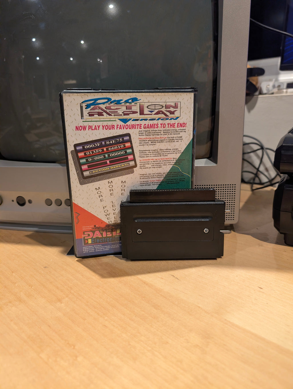 Pro Action Replay - Sega Mega Drive - Boxed No Manual - Tested & Working