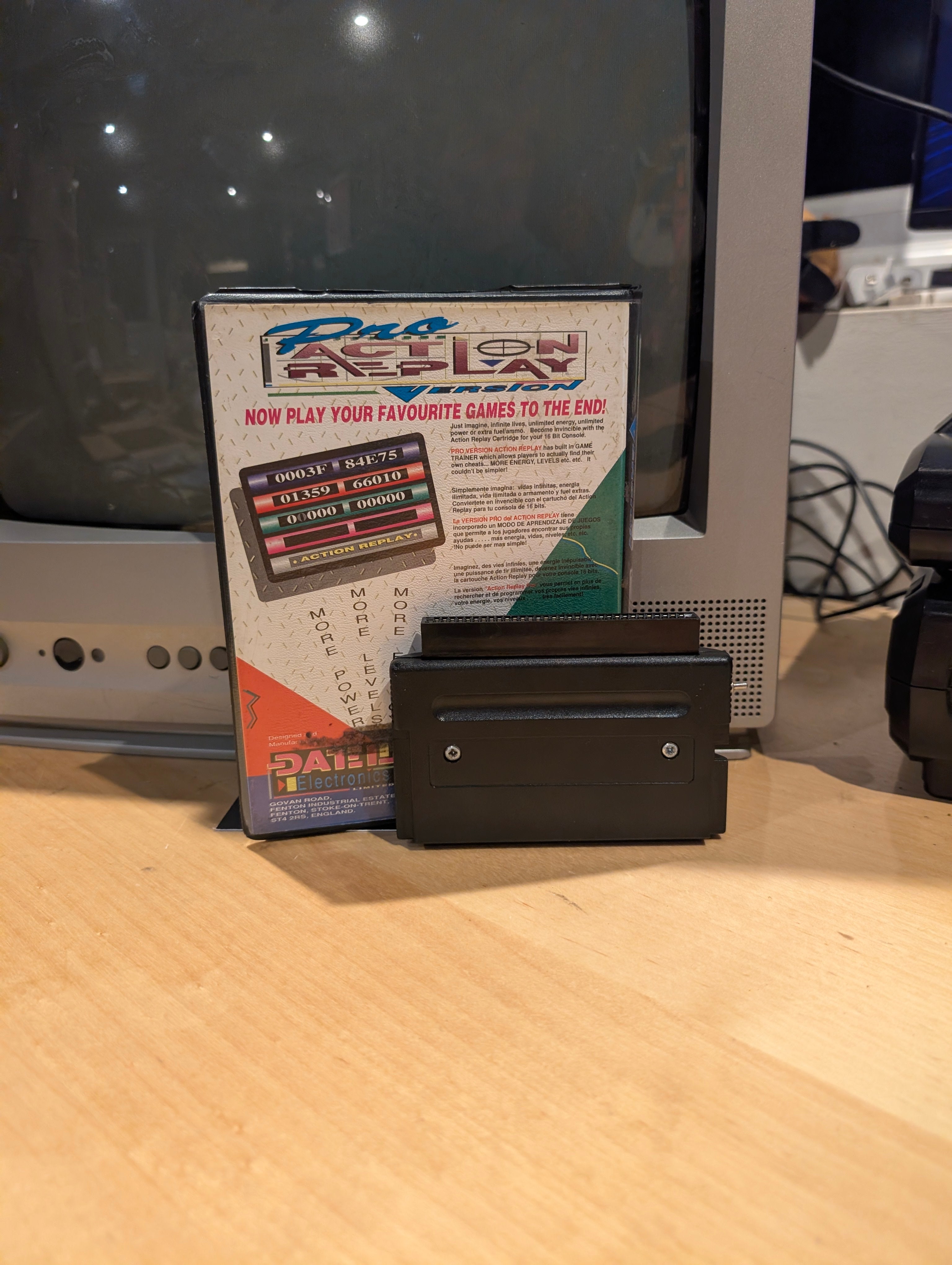 Pro Action Replay - Sega Mega Drive - Boxed No Manual - Tested & Working