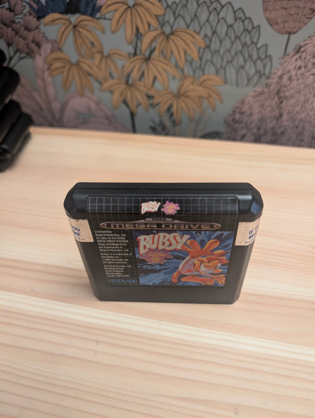 Bubsy - Sega Mega Drive - Tested & Working