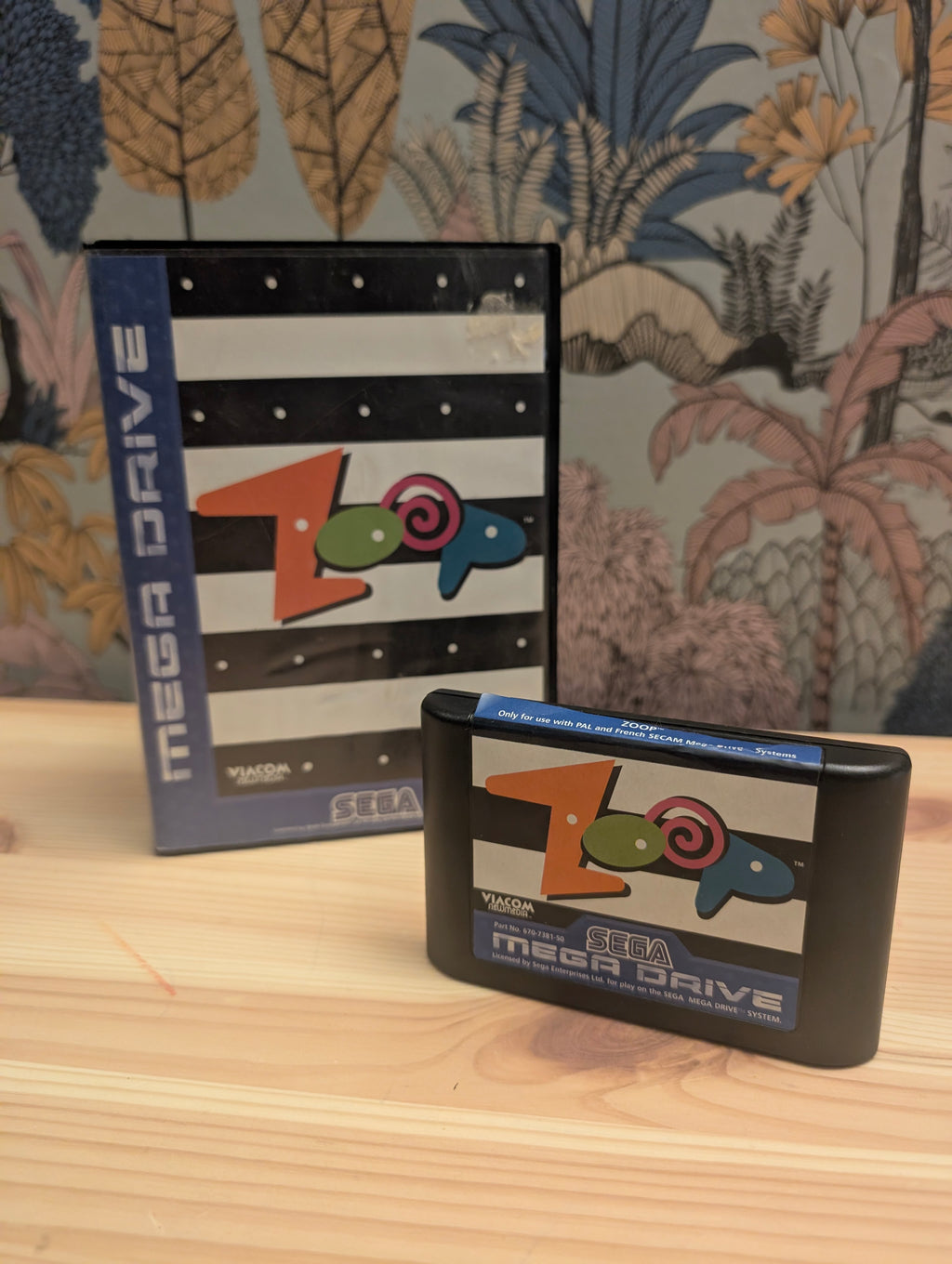 Zoop - Sega Mega Drive - Boxed No Manual - Tested & Working