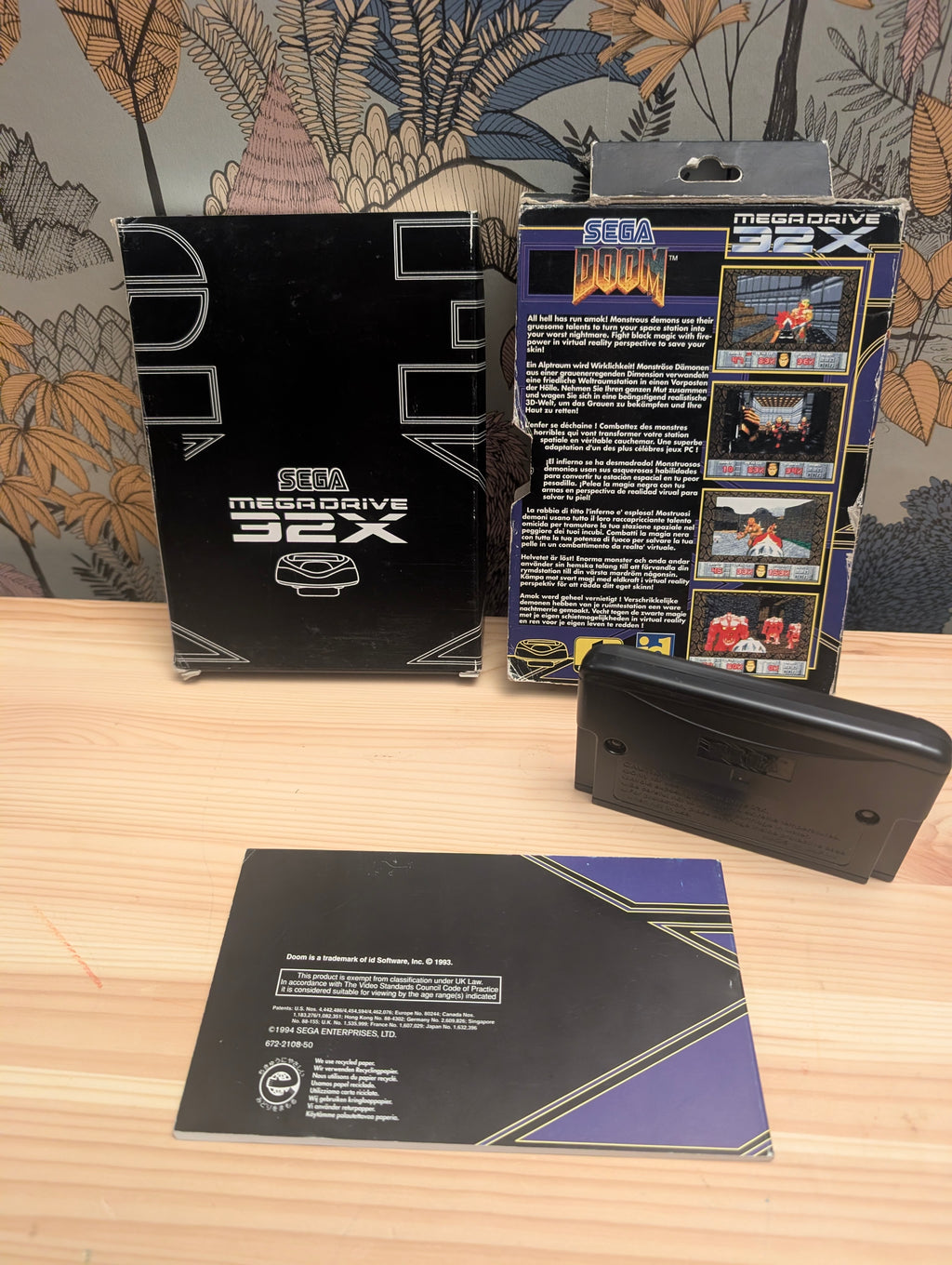 Doom - Sega 32X - CIB - Tested & Working