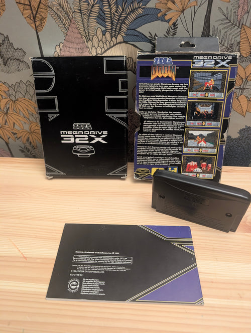 Doom - Sega 32X - CIB - Tested & Working