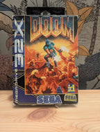 Doom - Sega 32X - CIB - Tested & Working