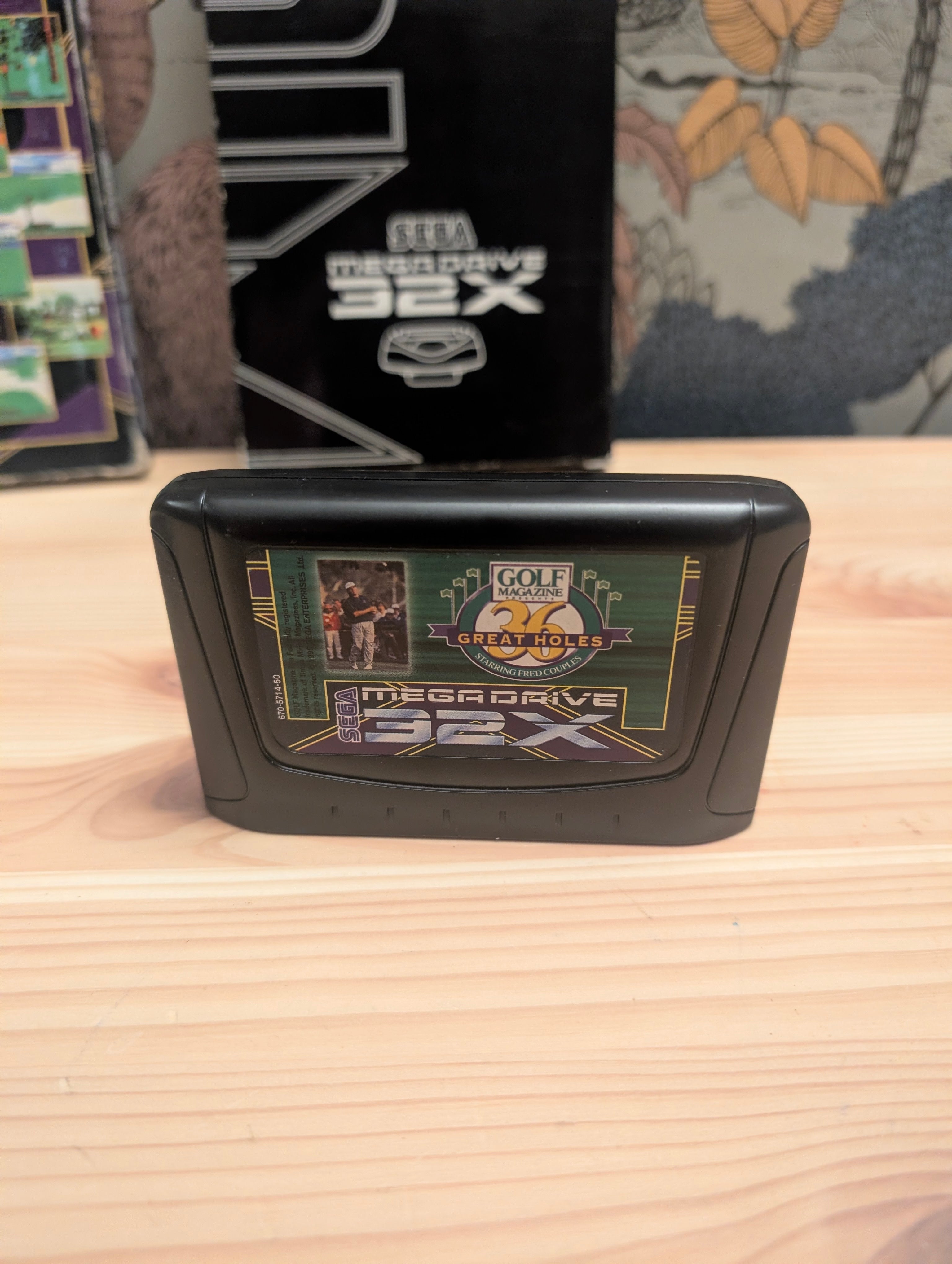 Great Holes Starring Fred Couples - Sega 32X - CIB - VGC - Tested & Working