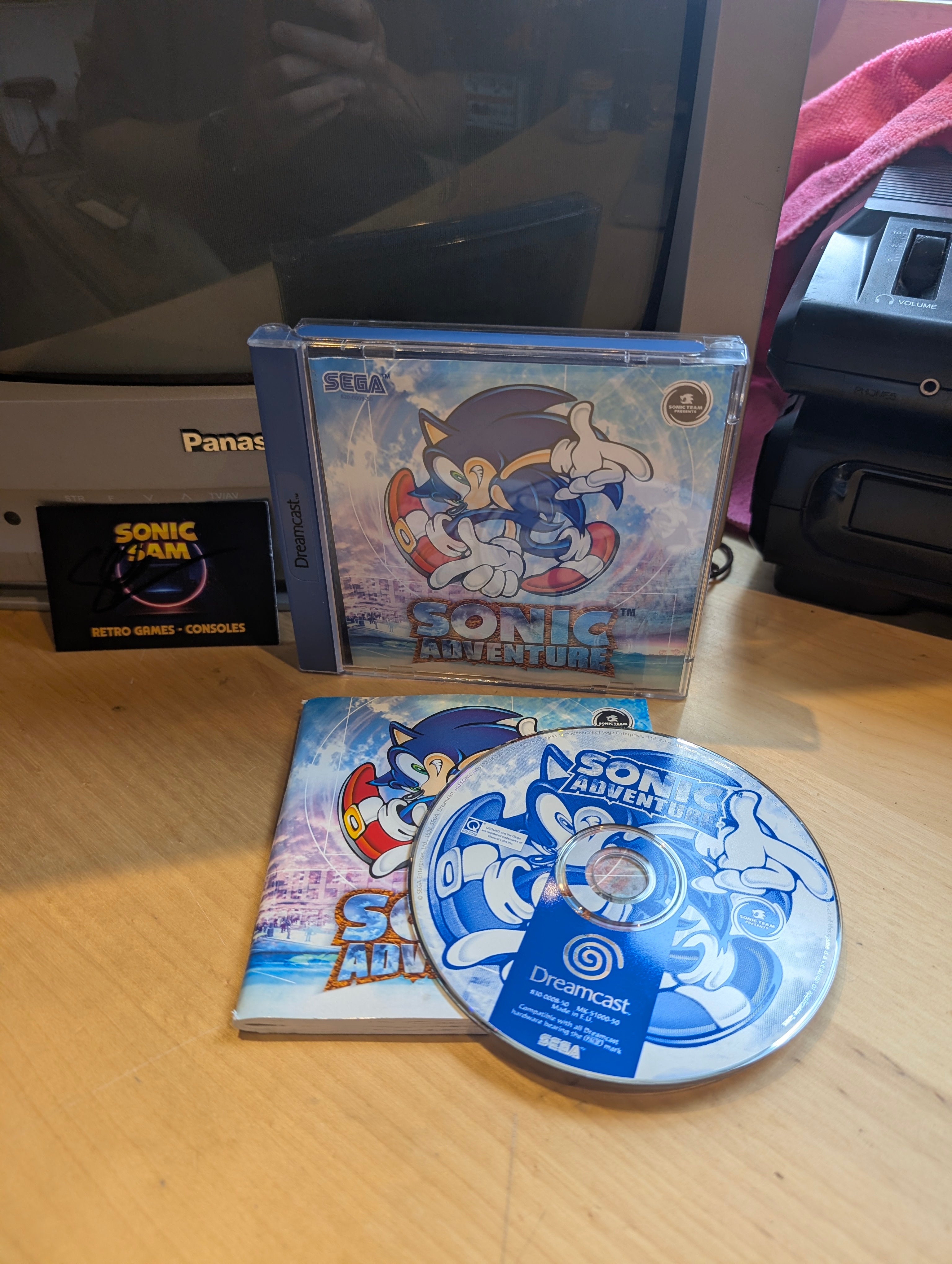 Sonic Adventure - Sega Dreamcast - CIB - VGC - Tested & Working