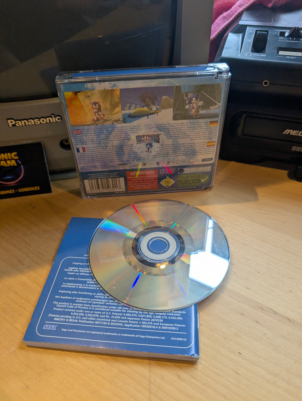 Sonic Adventure - Sega Dreamcast - CIB - VGC - Tested & Working