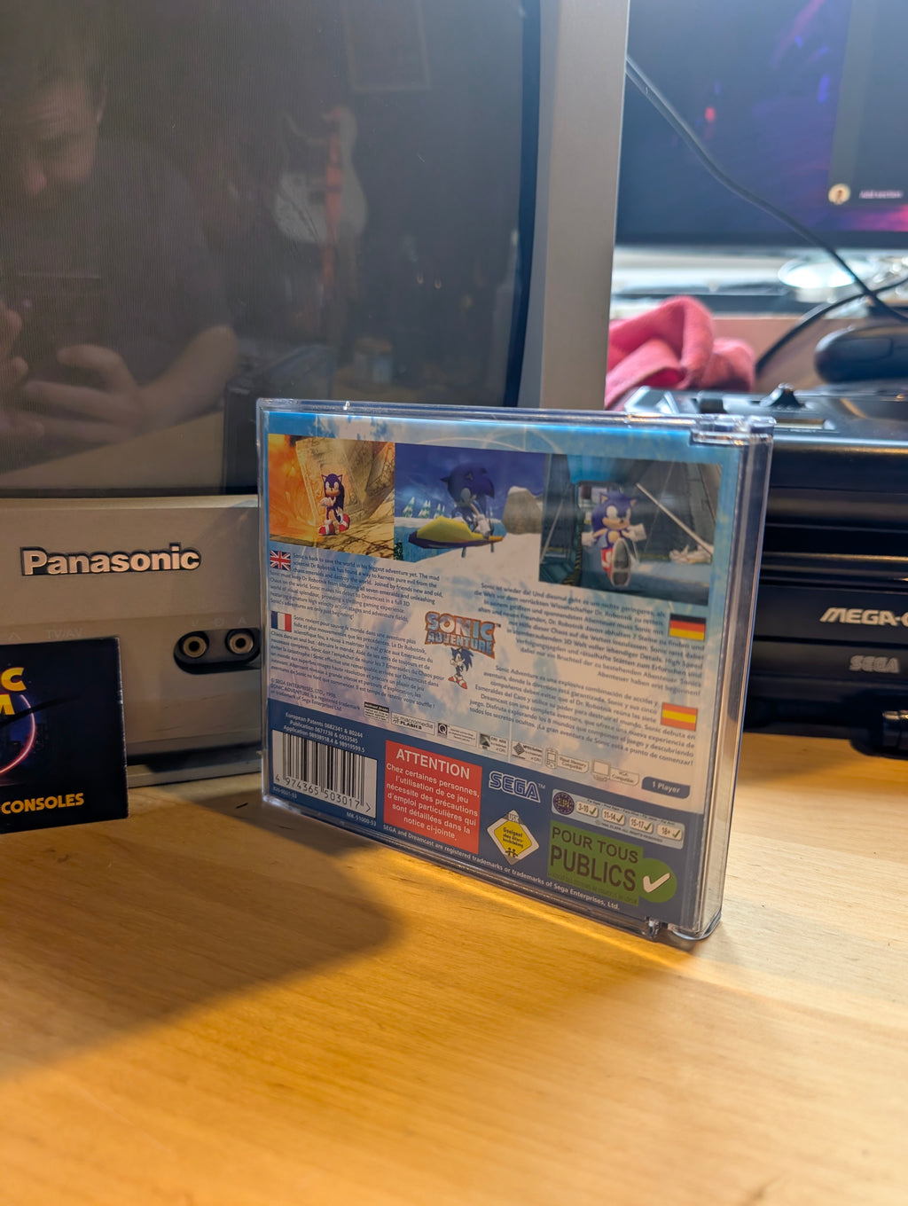 Sonic Adventure - Sega Dreamcast - CIB - VGC - Tested & Working