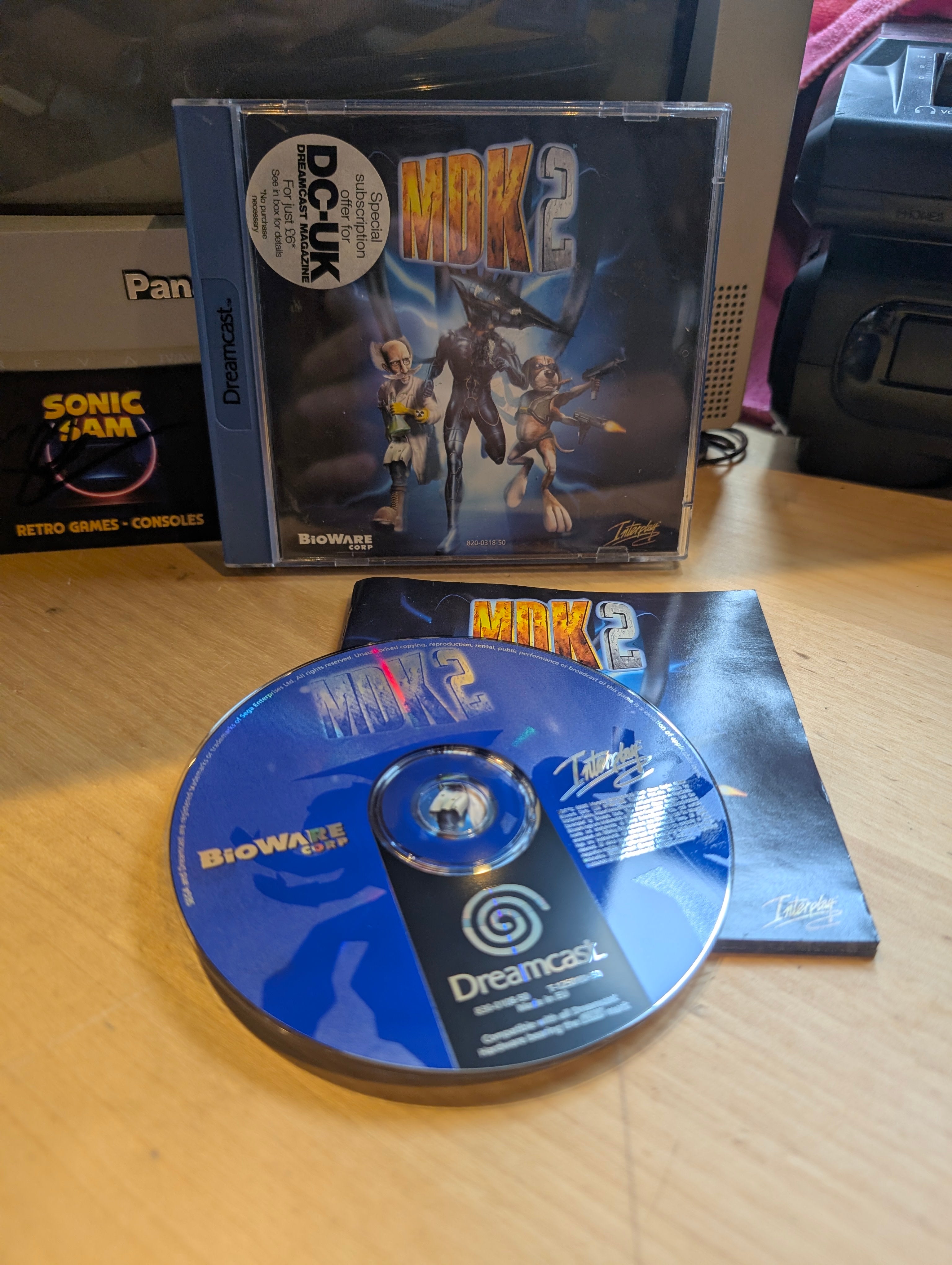 MDK2 - Sega Dreamcast - CIB - Tested & Working