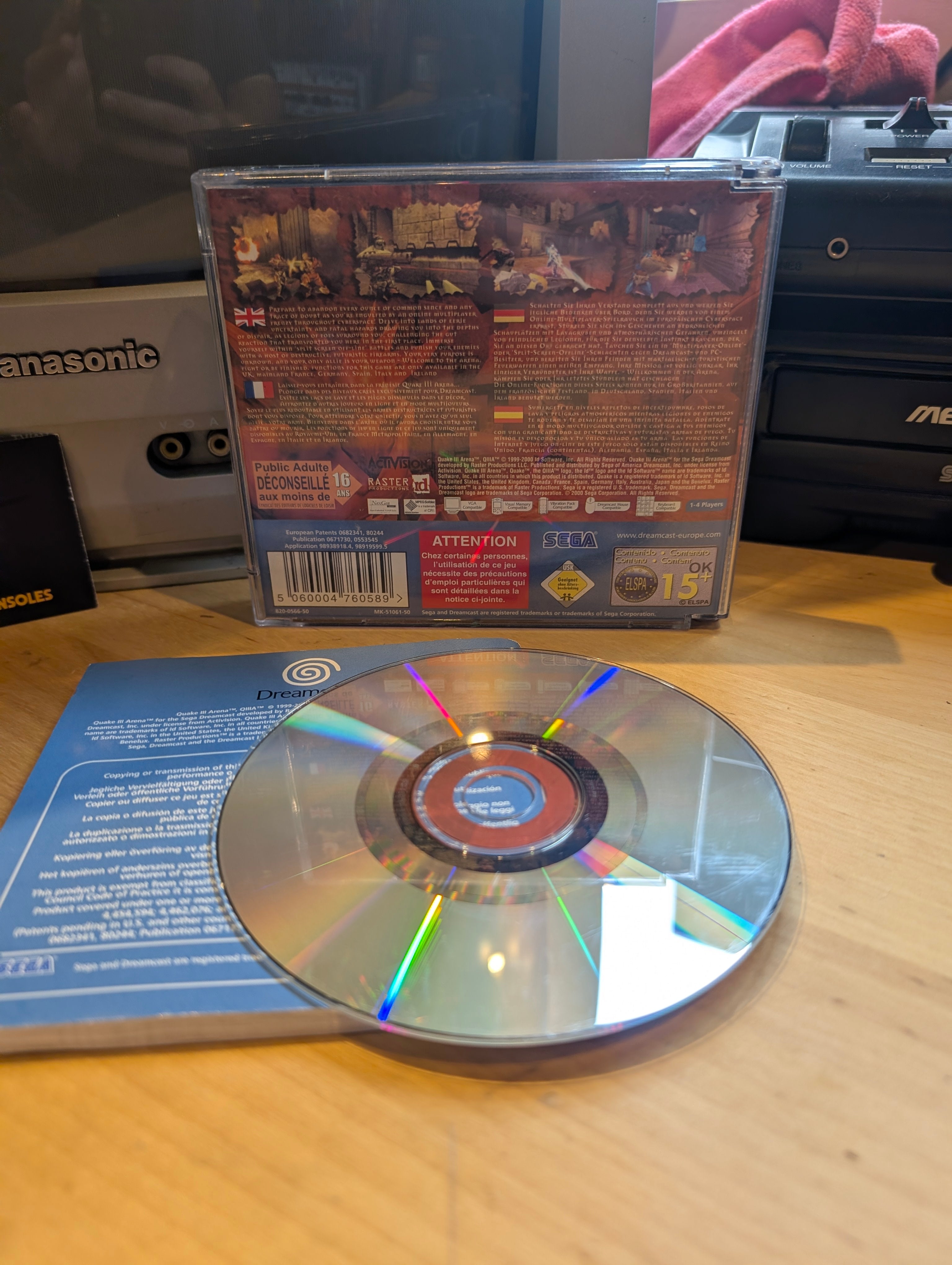 Quake 3 - Sega Dreamcast - CIB - Tested & Working