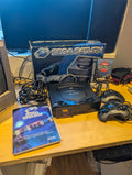 Sega Saturn With Sega Rally - Boxed with Cables & Games - Tested & Working
