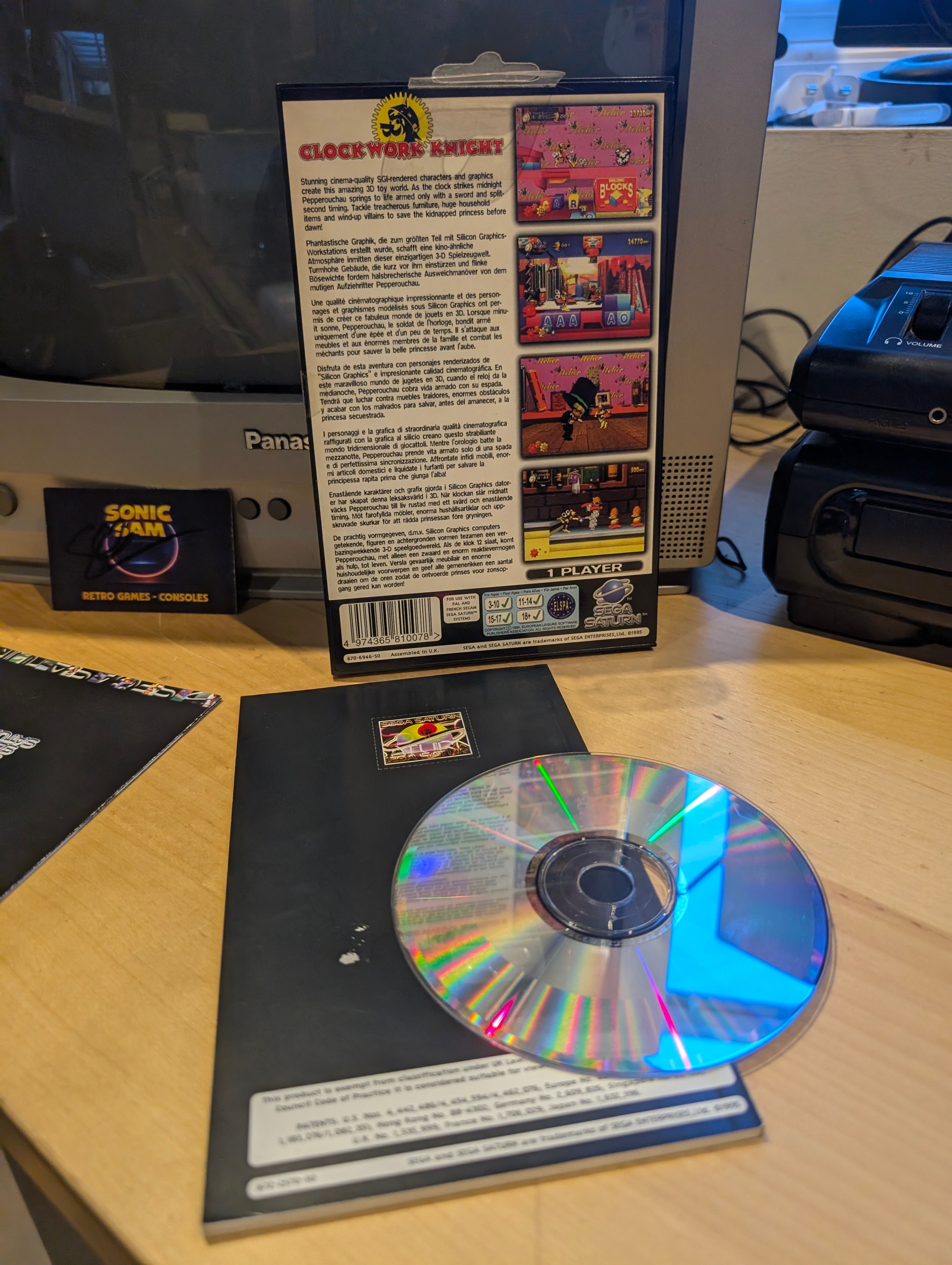 Clockwork Knight_2 - Sega Saturn - CIB - Tested & Working