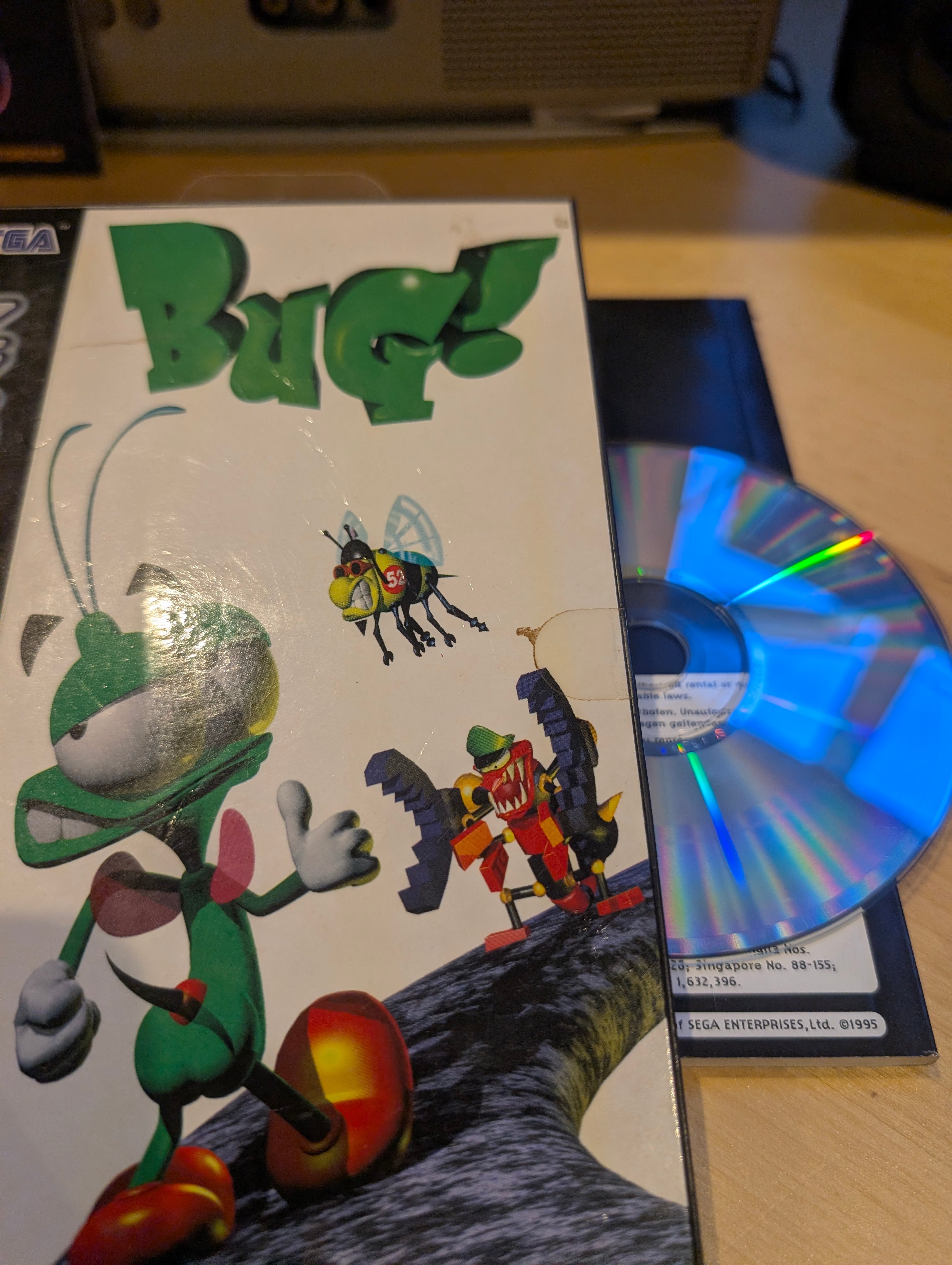 Bug! - Sega Saturn - CIB - Tested & Working