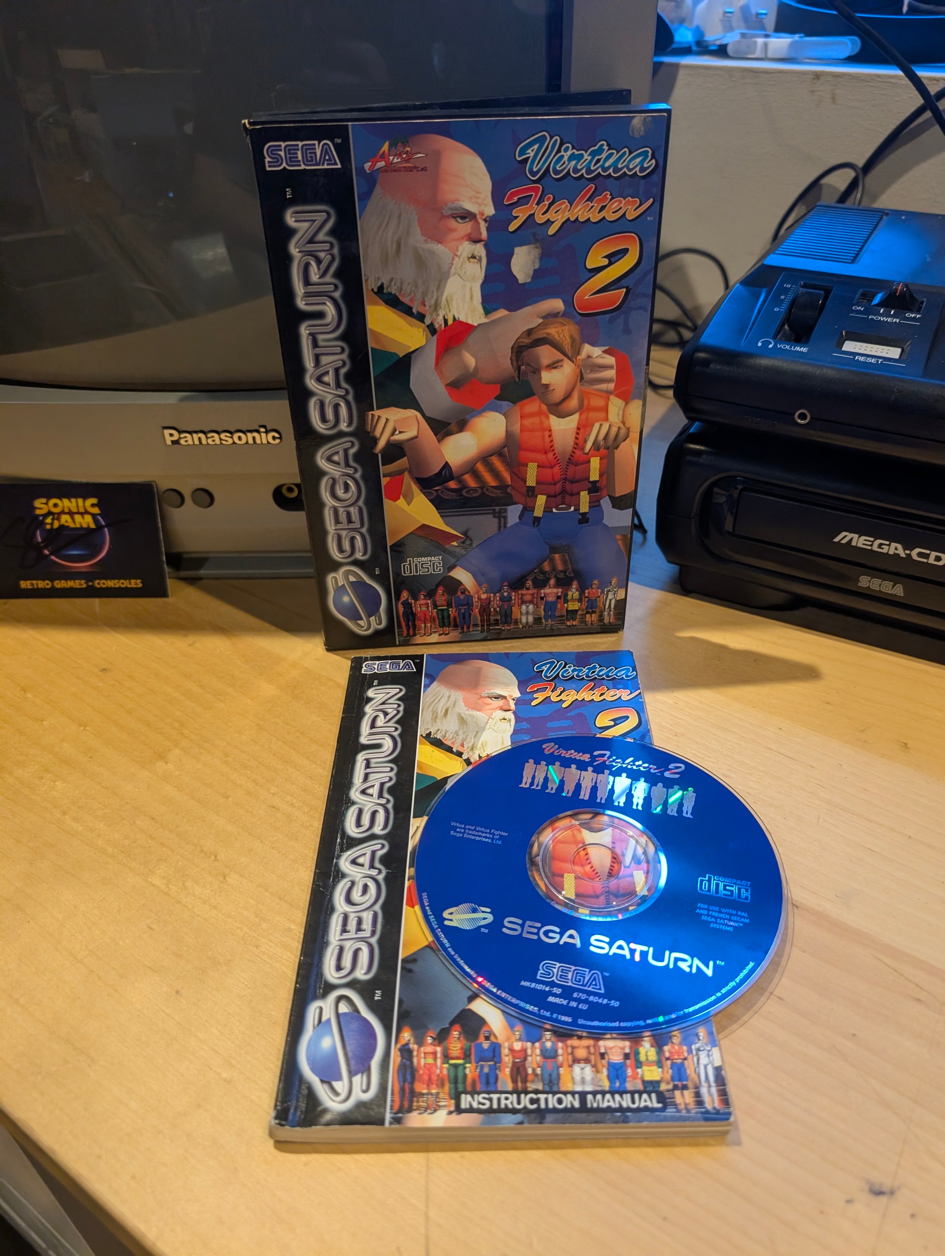 Virtua Fighter 2 - Sega Saturn - CIB - Tested & Working