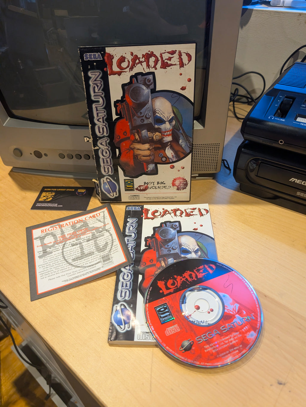 Loaded - Sega Saturn - CIB - Tested & Working