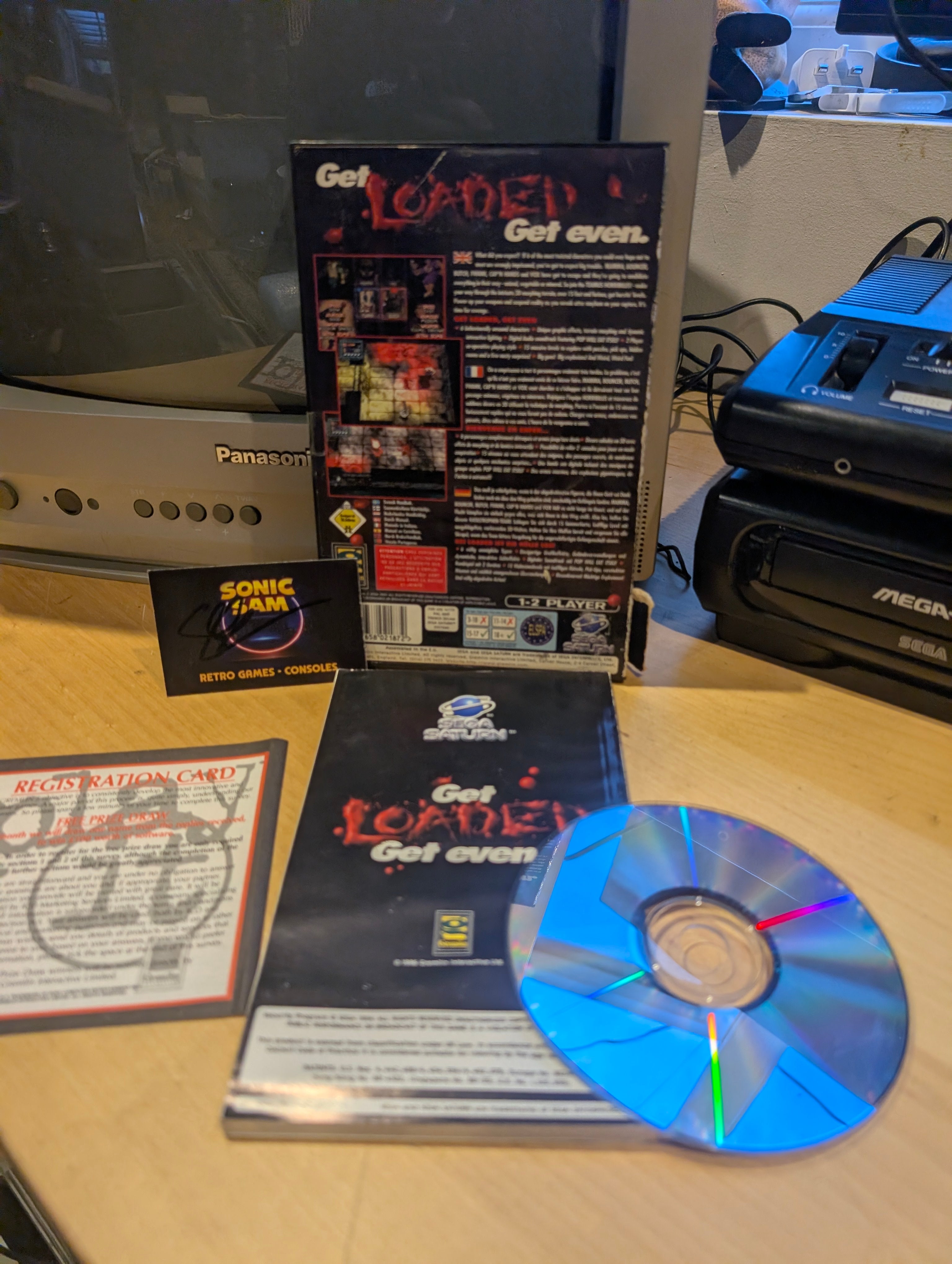 Loaded - Sega Saturn - CIB - Tested & Working