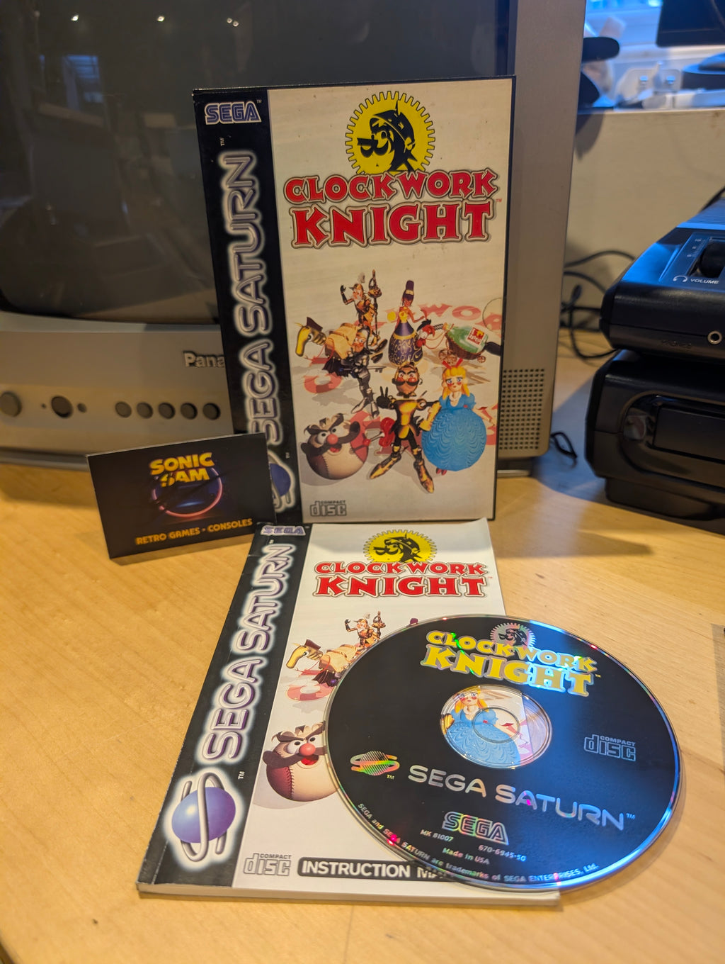 Clockwork Knight_1 - Sega Saturn - CIB - Tested & Working
