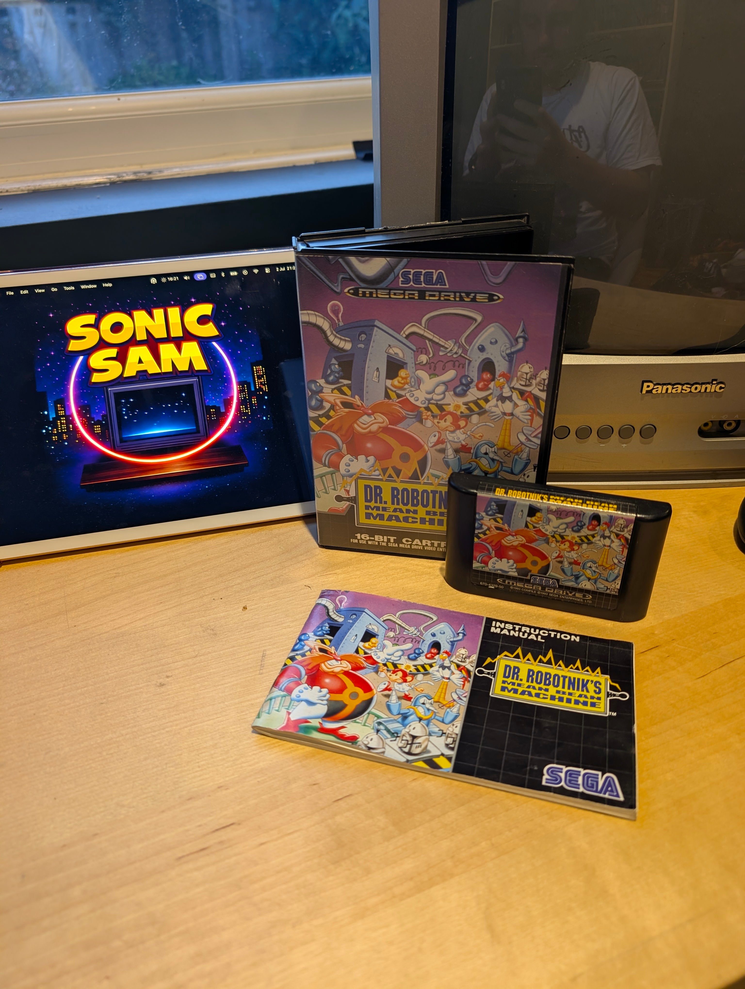 Dr Robotniks Mean Bean Machine - Sega Mega Drive - CIB - VGC