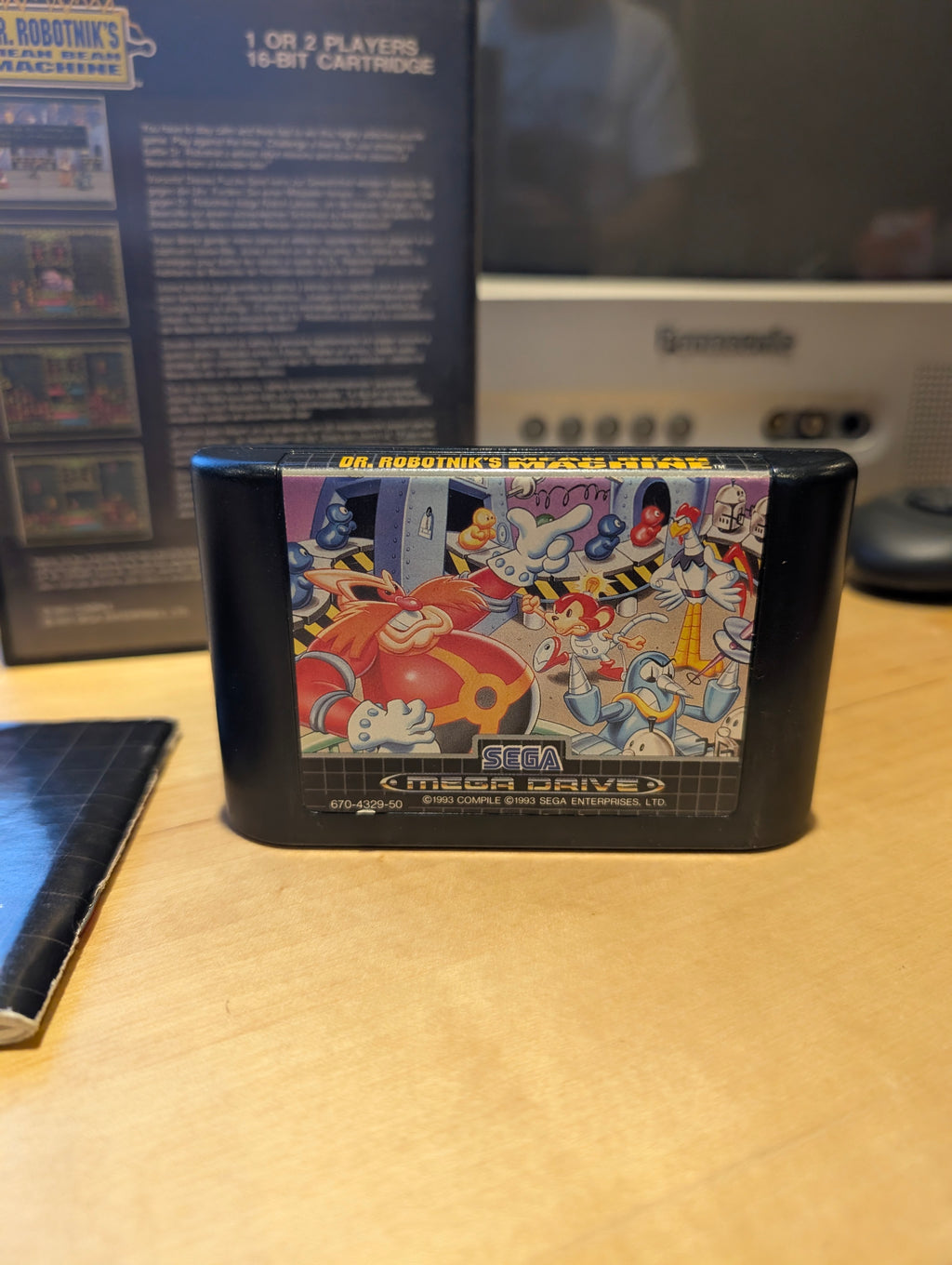 Dr Robotniks Mean Bean Machine - Sega Mega Drive - CIB - VGC
