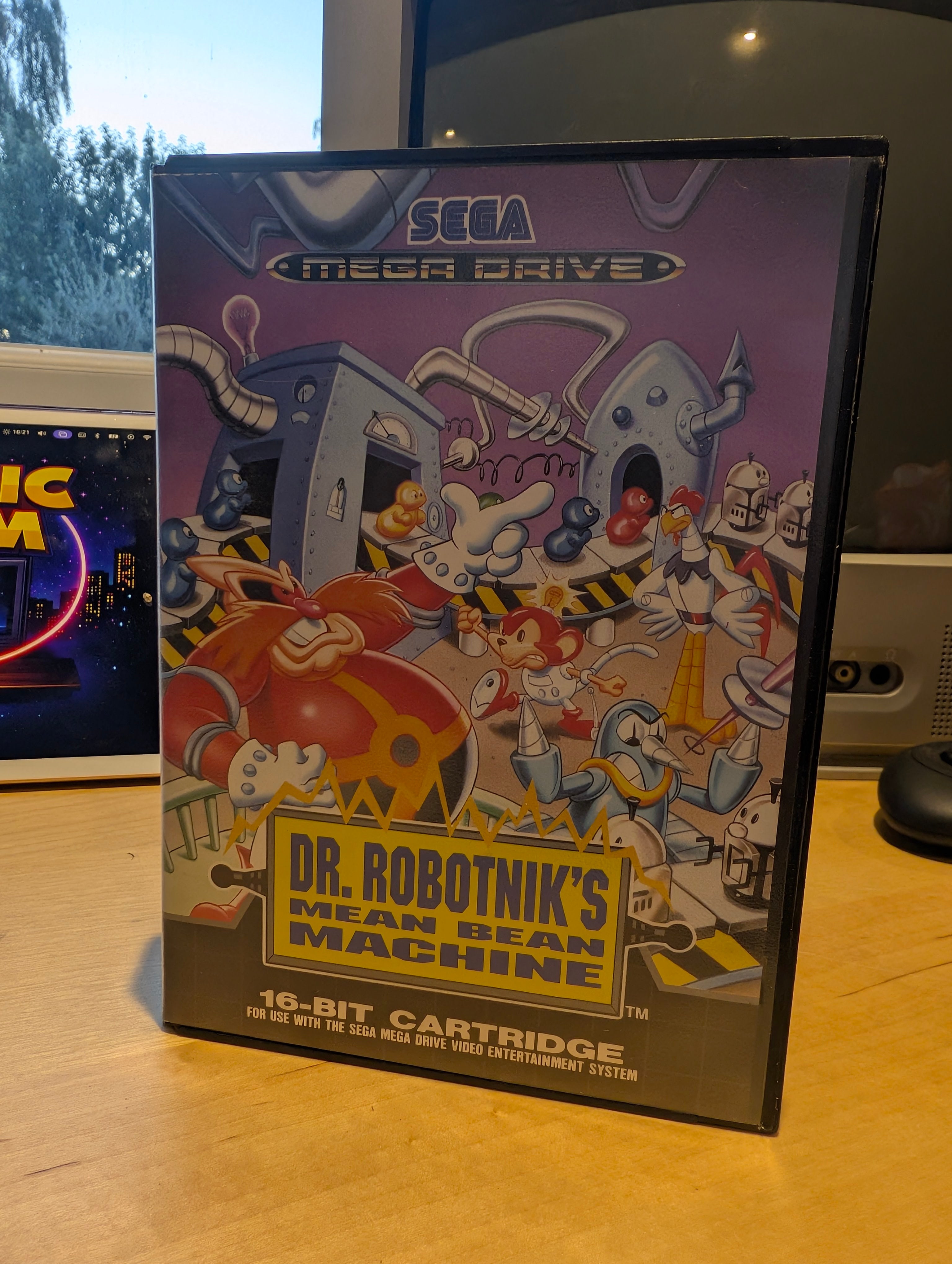 Dr Robotniks Mean Bean Machine - Sega Mega Drive - CIB - VGC