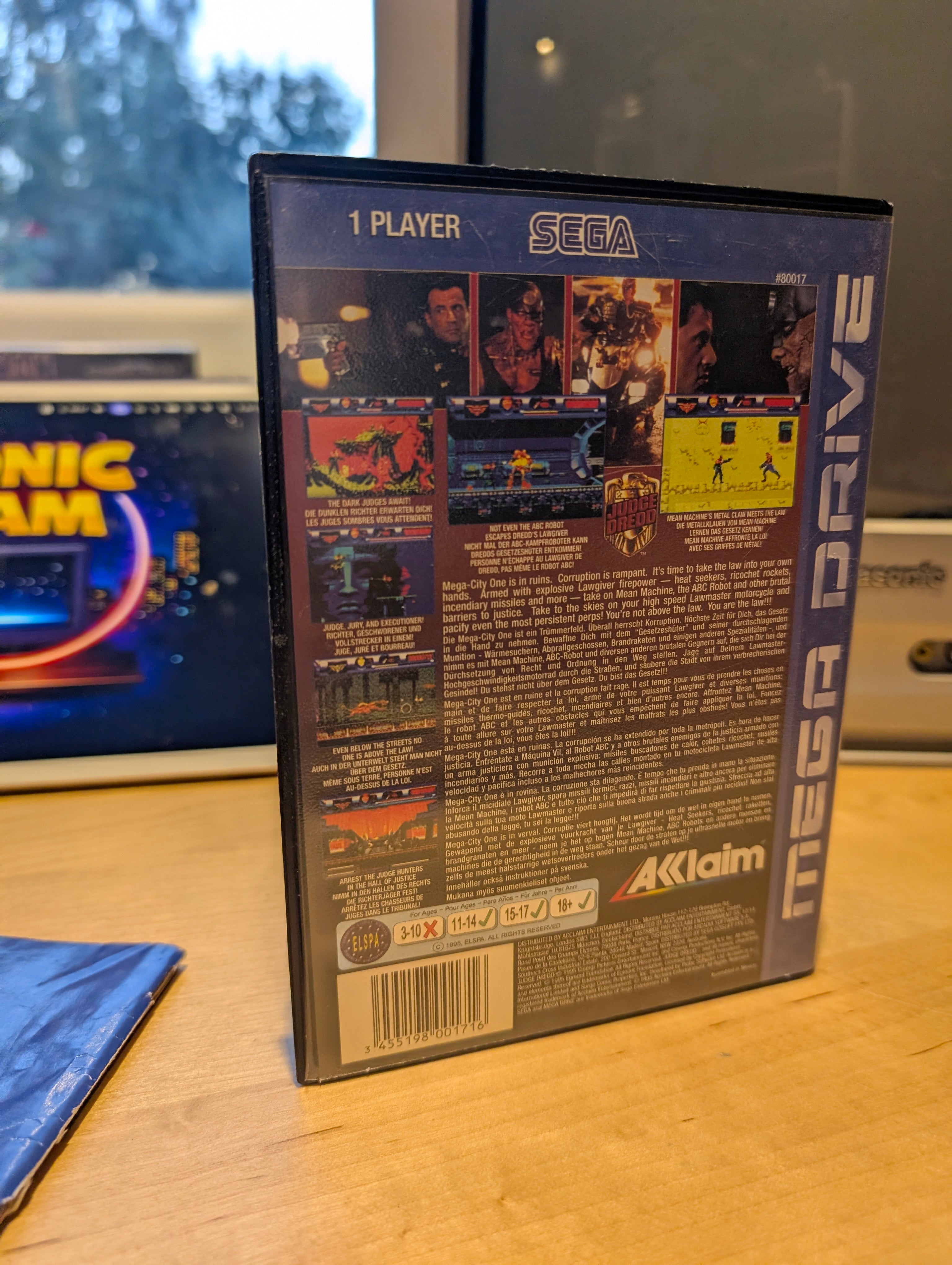 Judge Dredd - Sega Mega Drive - CIB