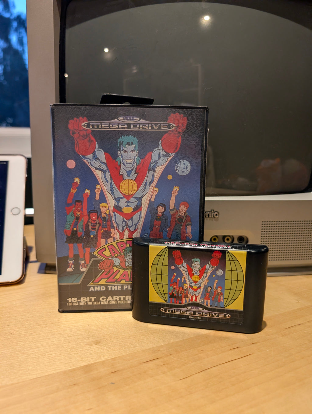 Captain Planet - Sega Mega Drive - Box No Manual
