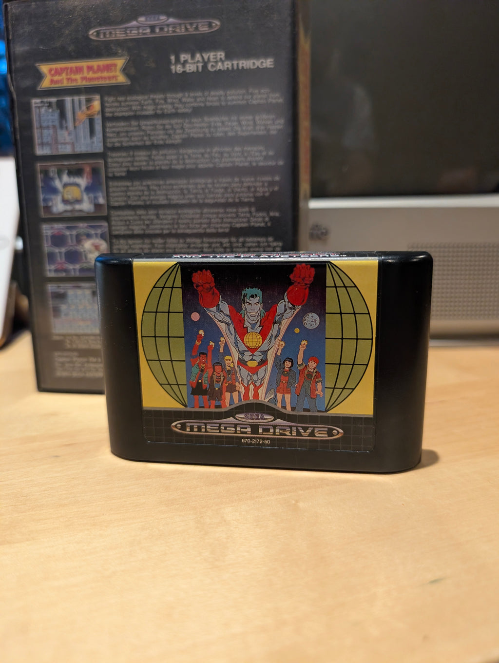 Captain Planet - Sega Mega Drive - Box No Manual
