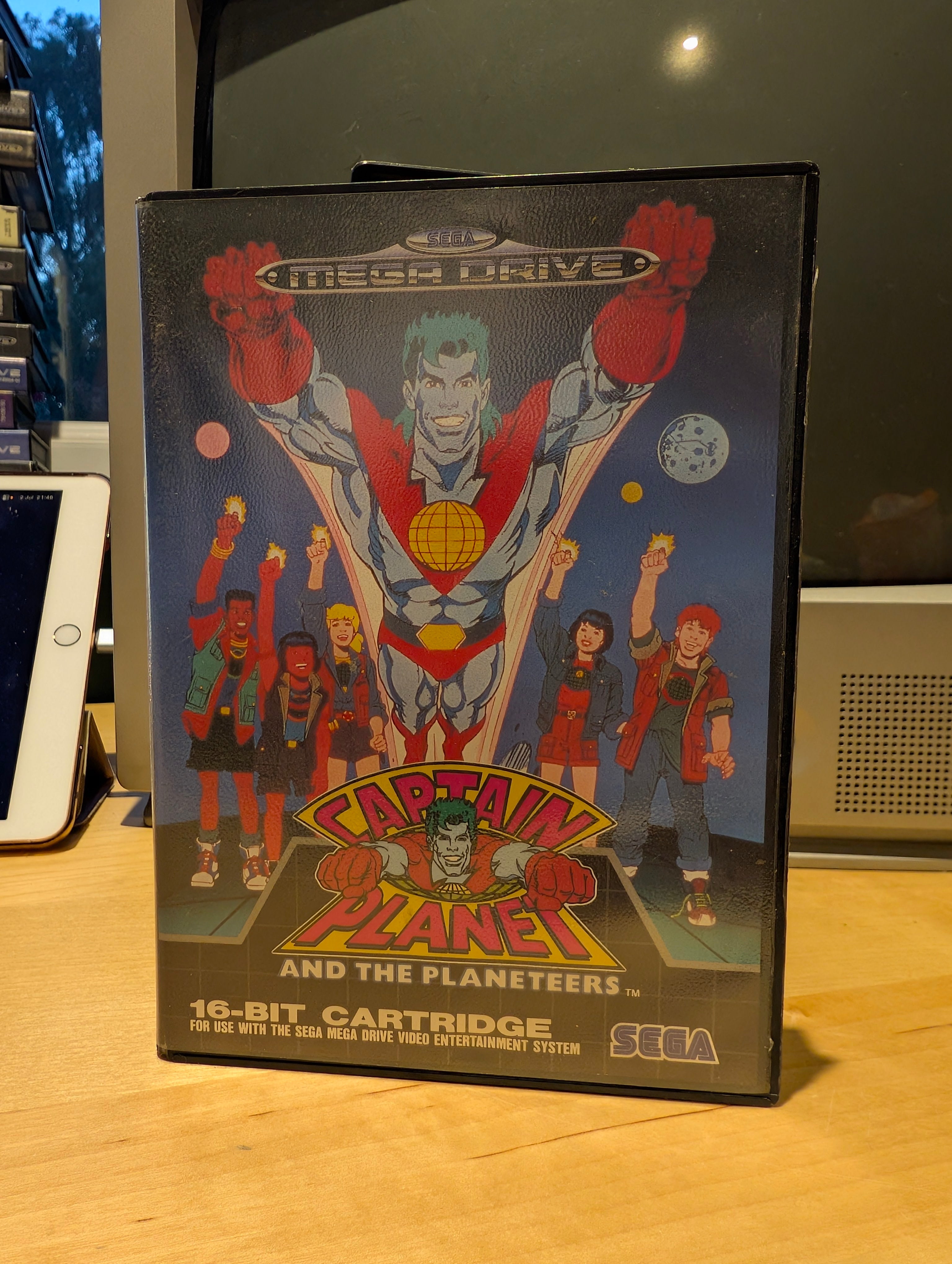 Captain Planet - Sega Mega Drive - Box No Manual