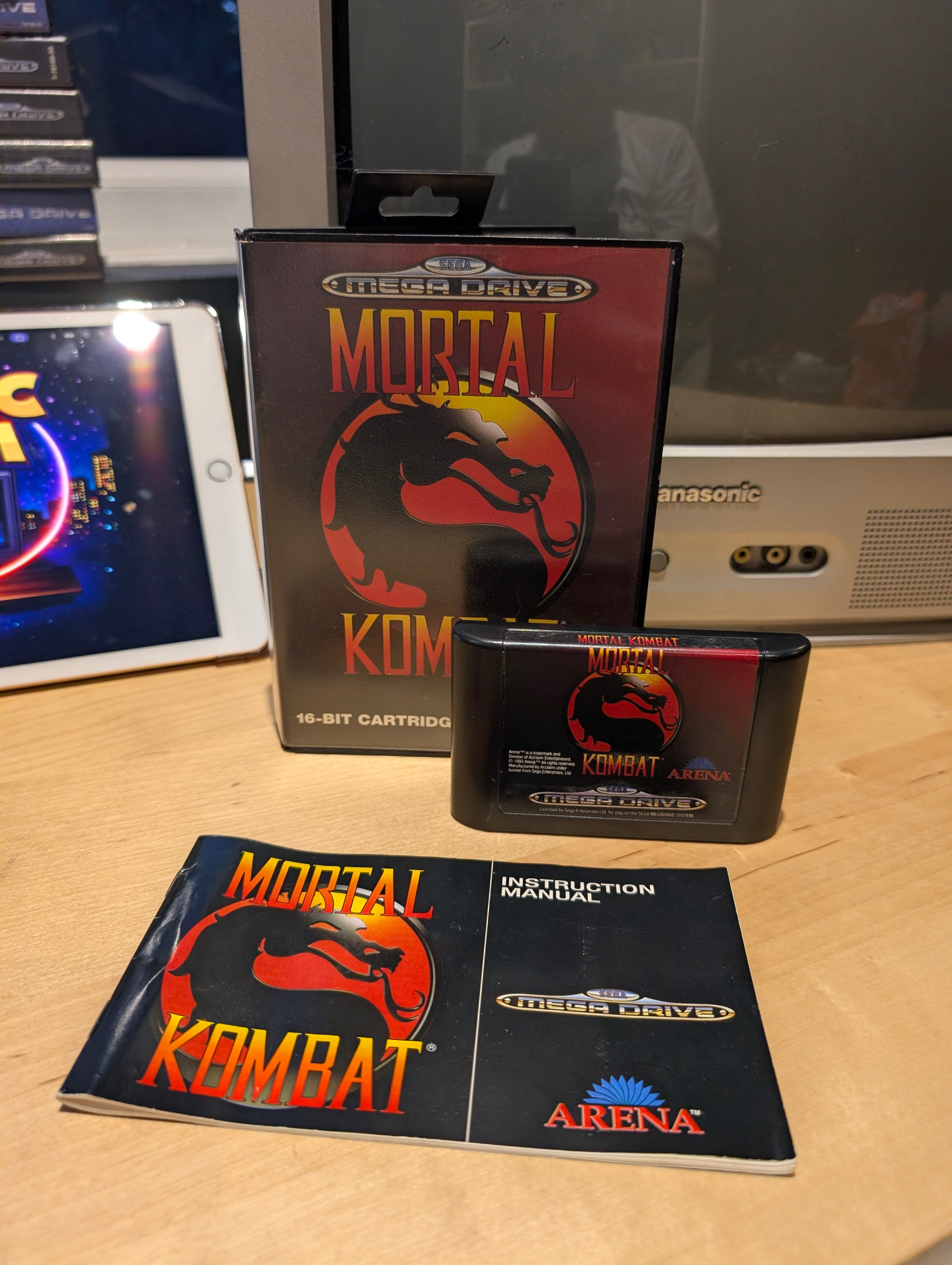 Mortal Kombat - Sega Mega Drive - CIB - VGC