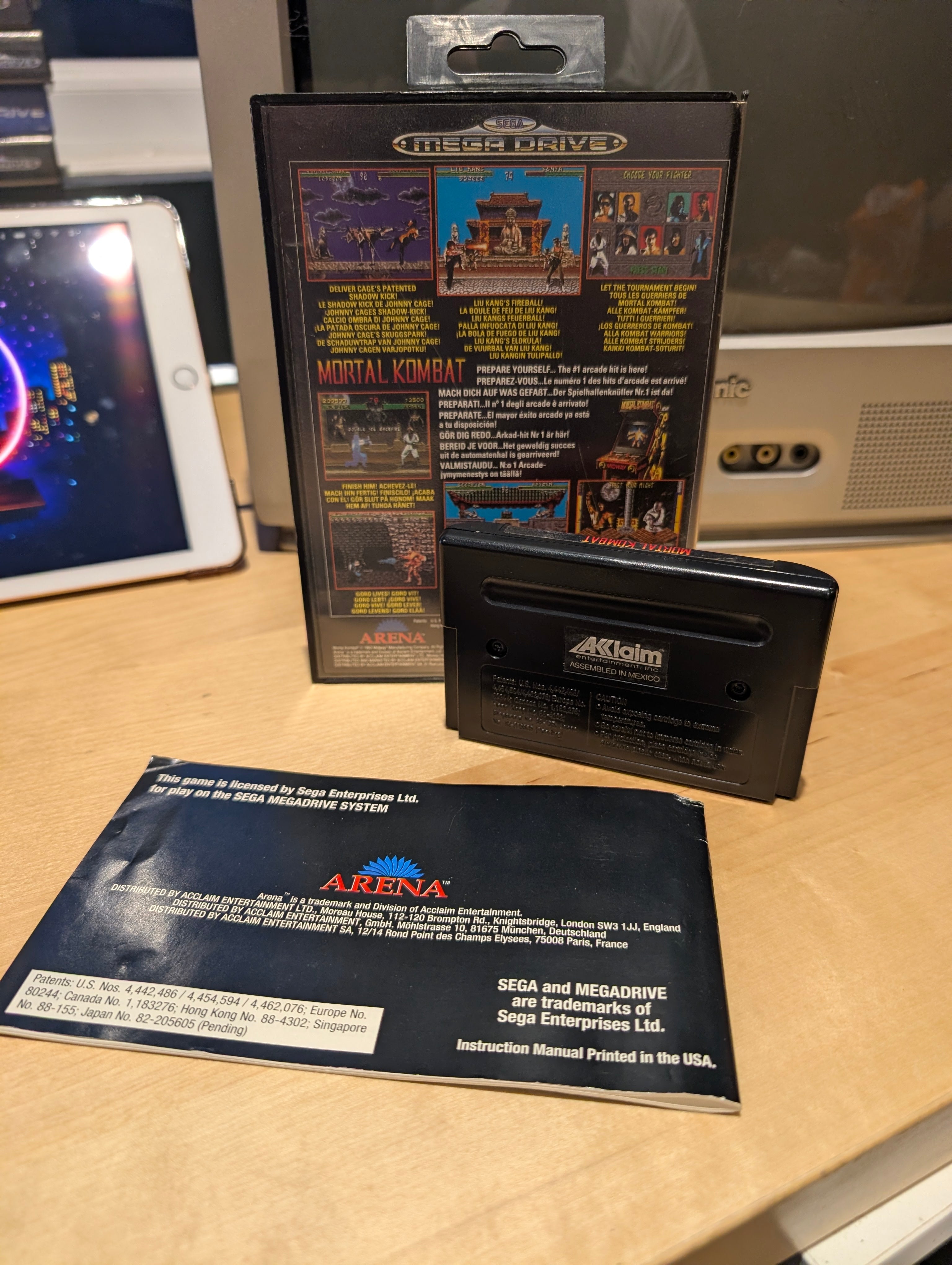 Mortal Kombat - Sega Mega Drive - CIB - VGC