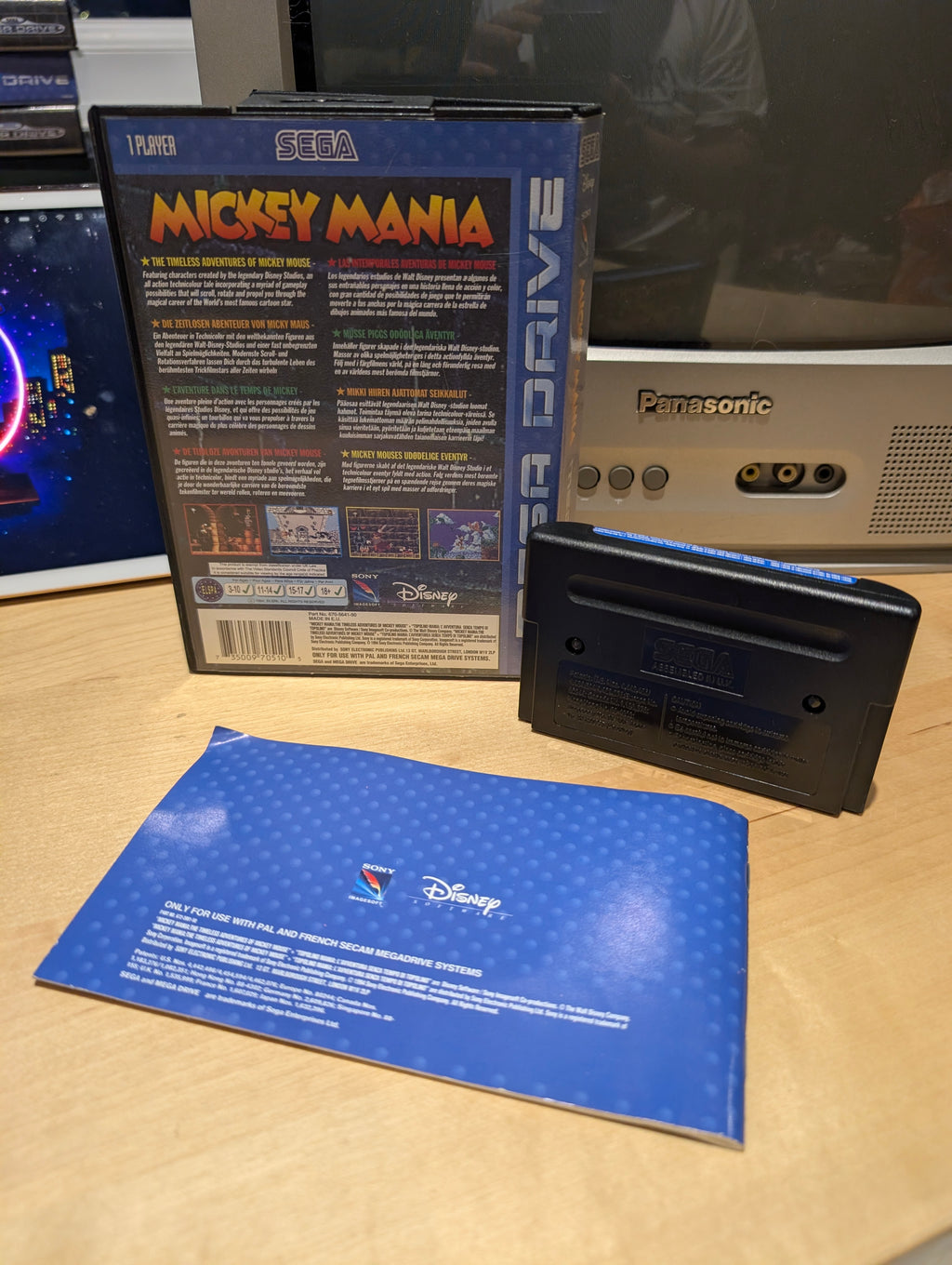 Mickey Mania - Sega Mega Drive - CIB - VGC