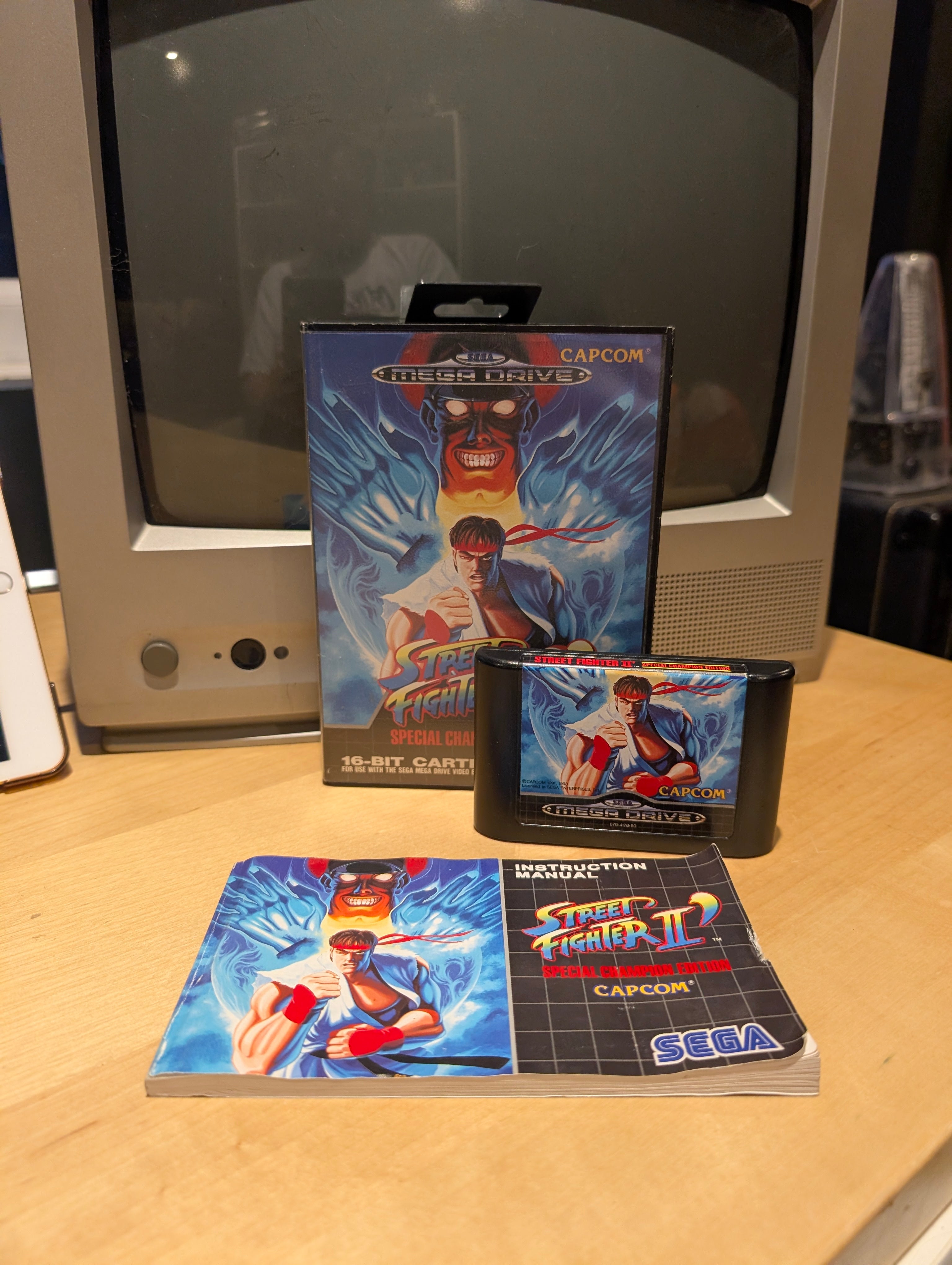 Street Fighter II Special Champion Ed - Sega Mega Drive - CIB - VGC