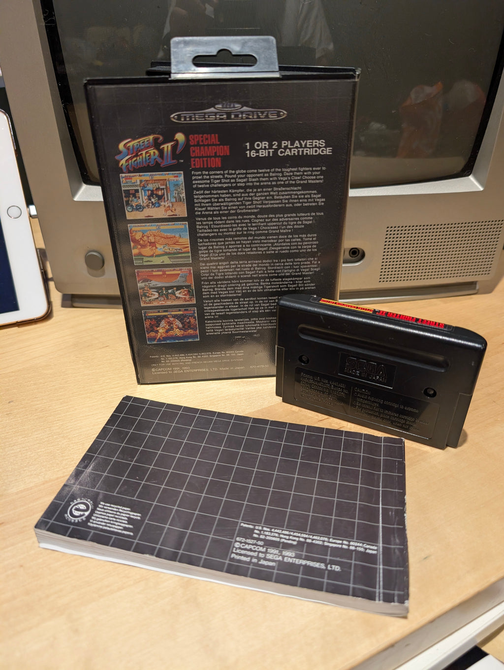 Street Fighter II Special Champion Ed - Sega Mega Drive - CIB - VGC