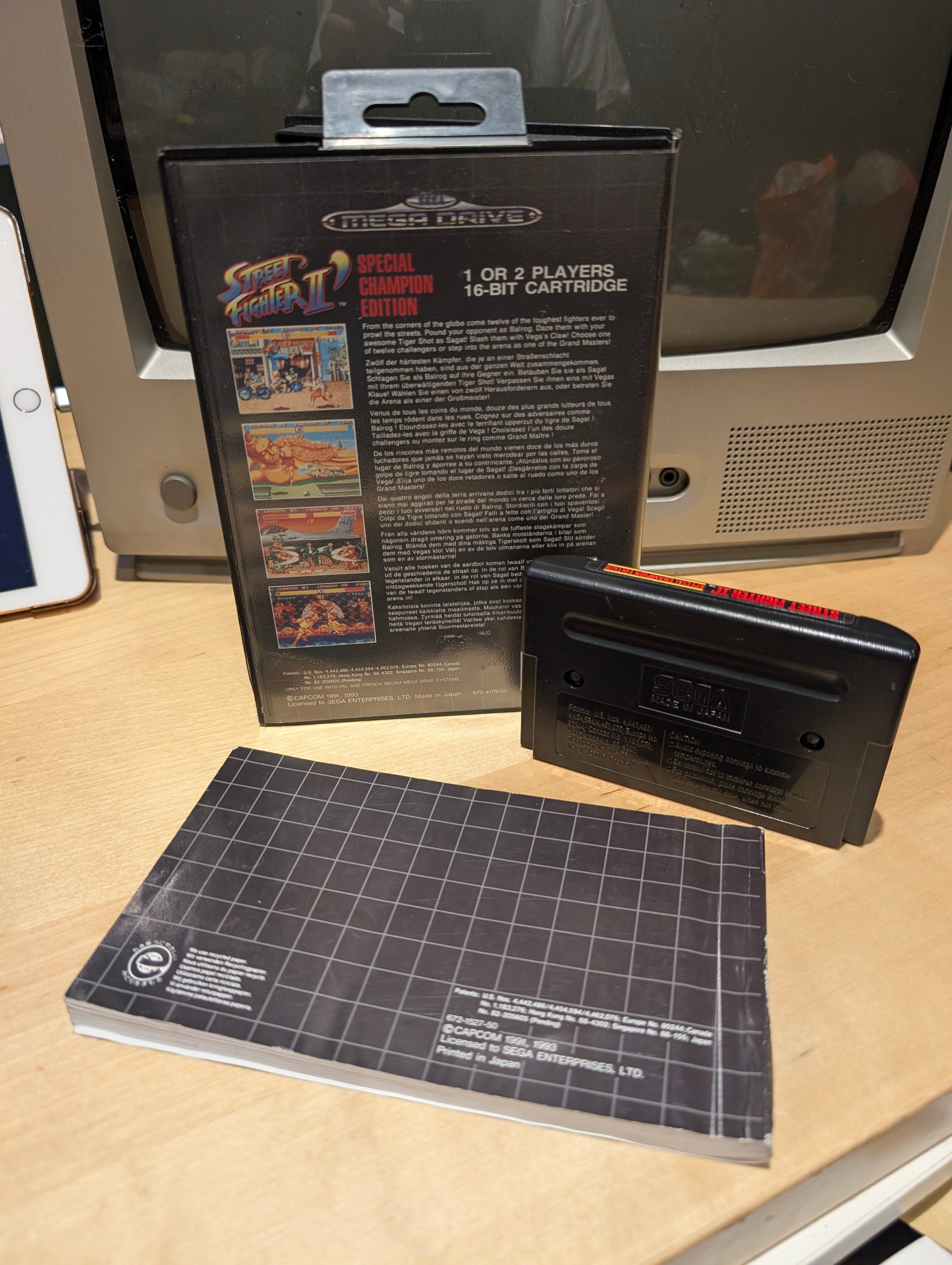 Street Fighter II Special Champion Ed - Sega Mega Drive - CIB - VGC