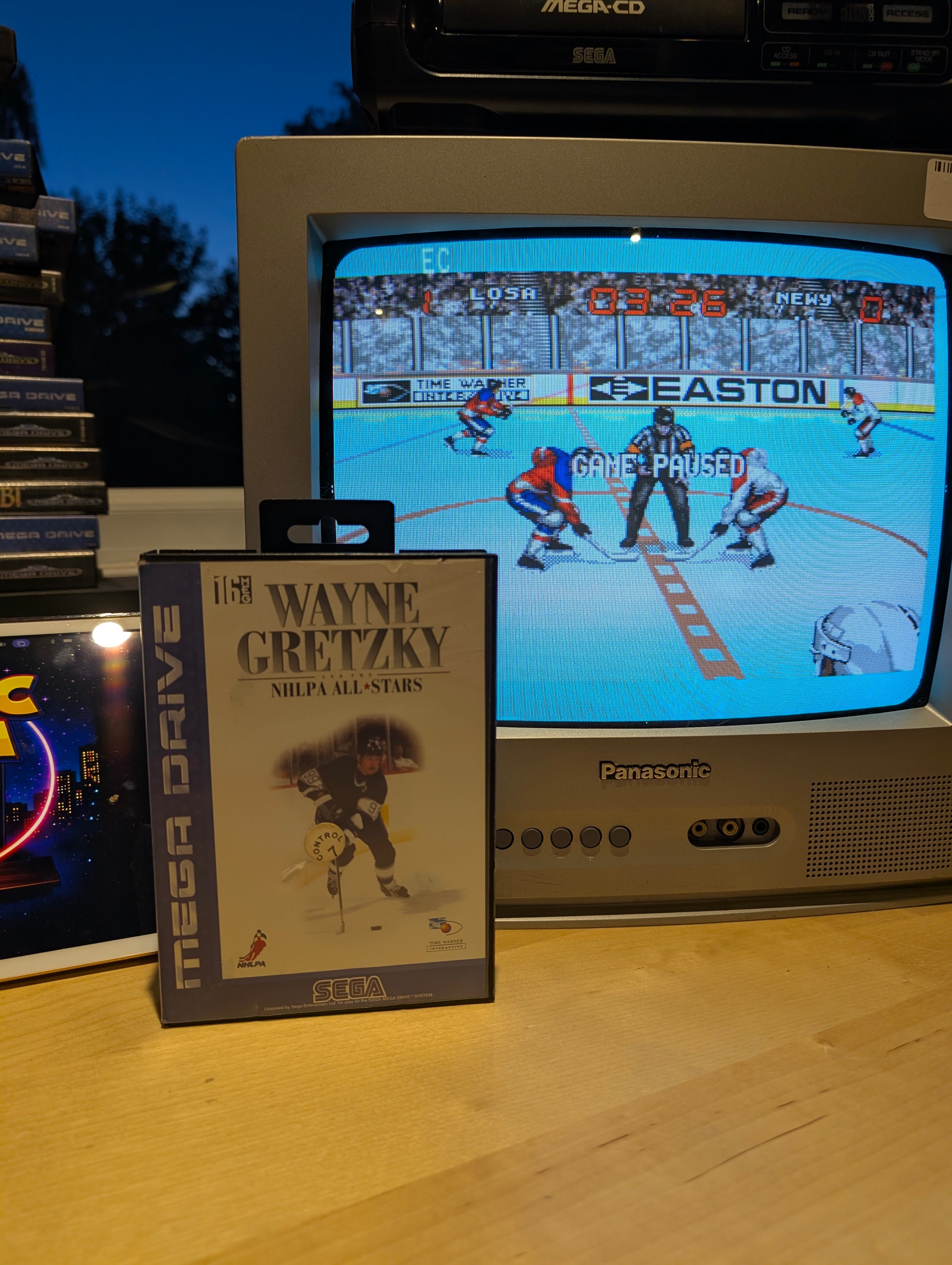 Wayne Gretsky - Sega Mega Drive - CIB - VGC