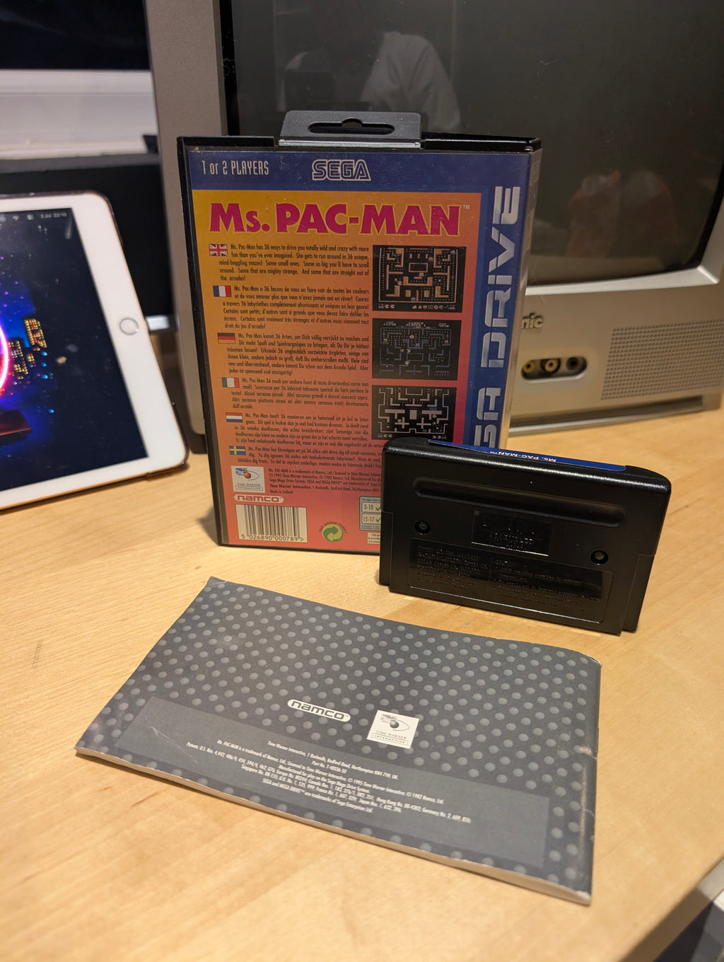 Ms Pacman - Sega Mega Drive - CIB