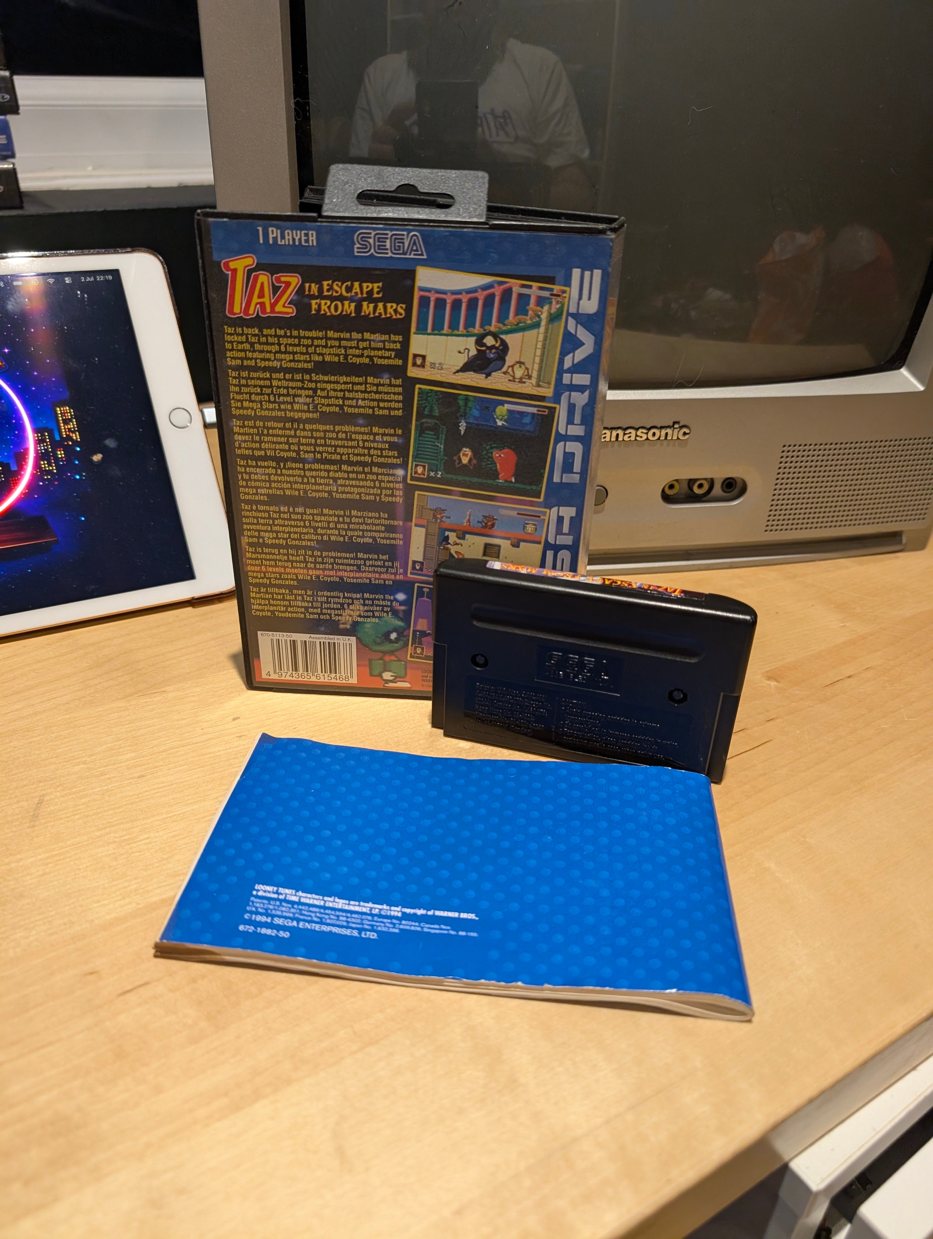 Taz Escape from Mars - Sega Mega Drive - CIB
